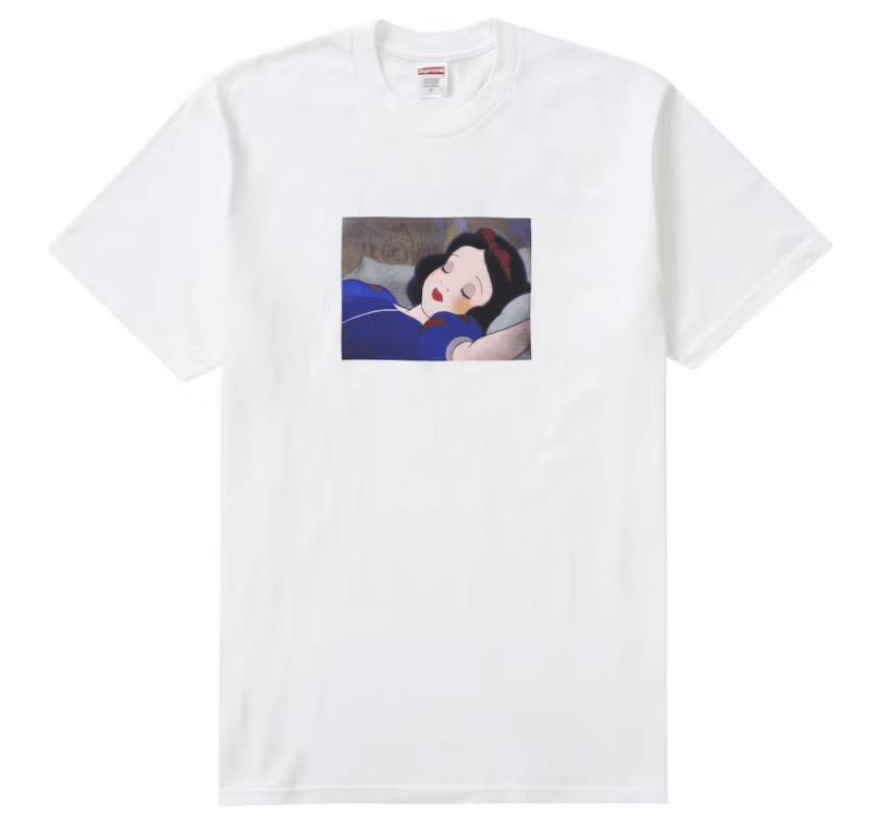 Supreme Snow White Short Sleeve Tee Shirt Size US XL / EU 56 / 4 - 1 Thumbnail