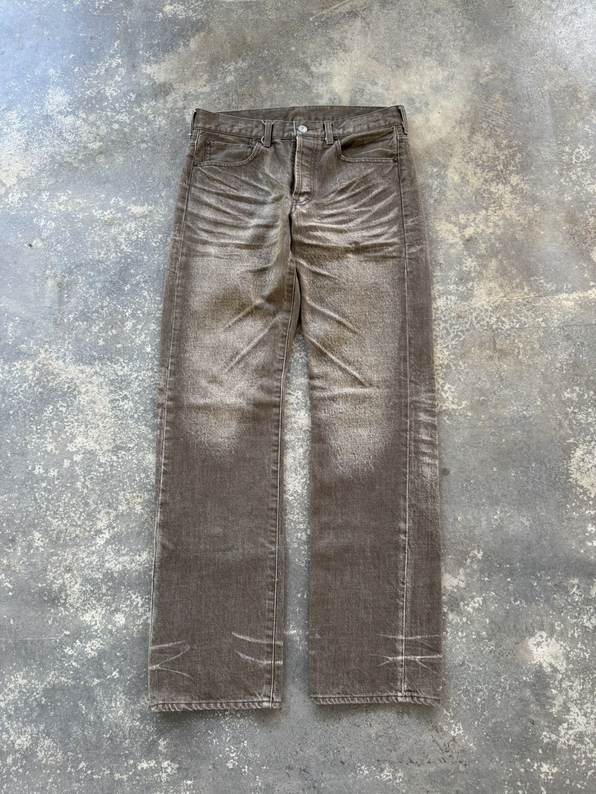 Japanese Brand Takeo Kikuchi Flare Denim Jeans Size US 31 - 1 Thumbnail