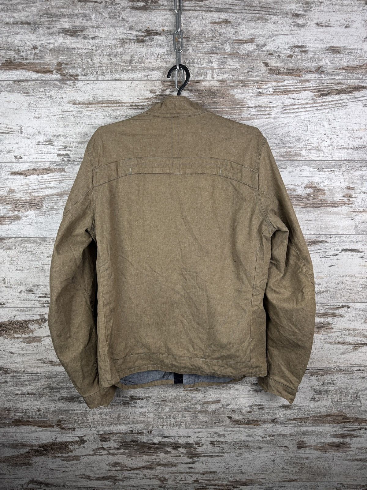 G-Star Vintage G Star Raw COMIC OVERSHIRT linen jacket military lin Size US M / EU 48-50 / 2 - 12 Thumbnail