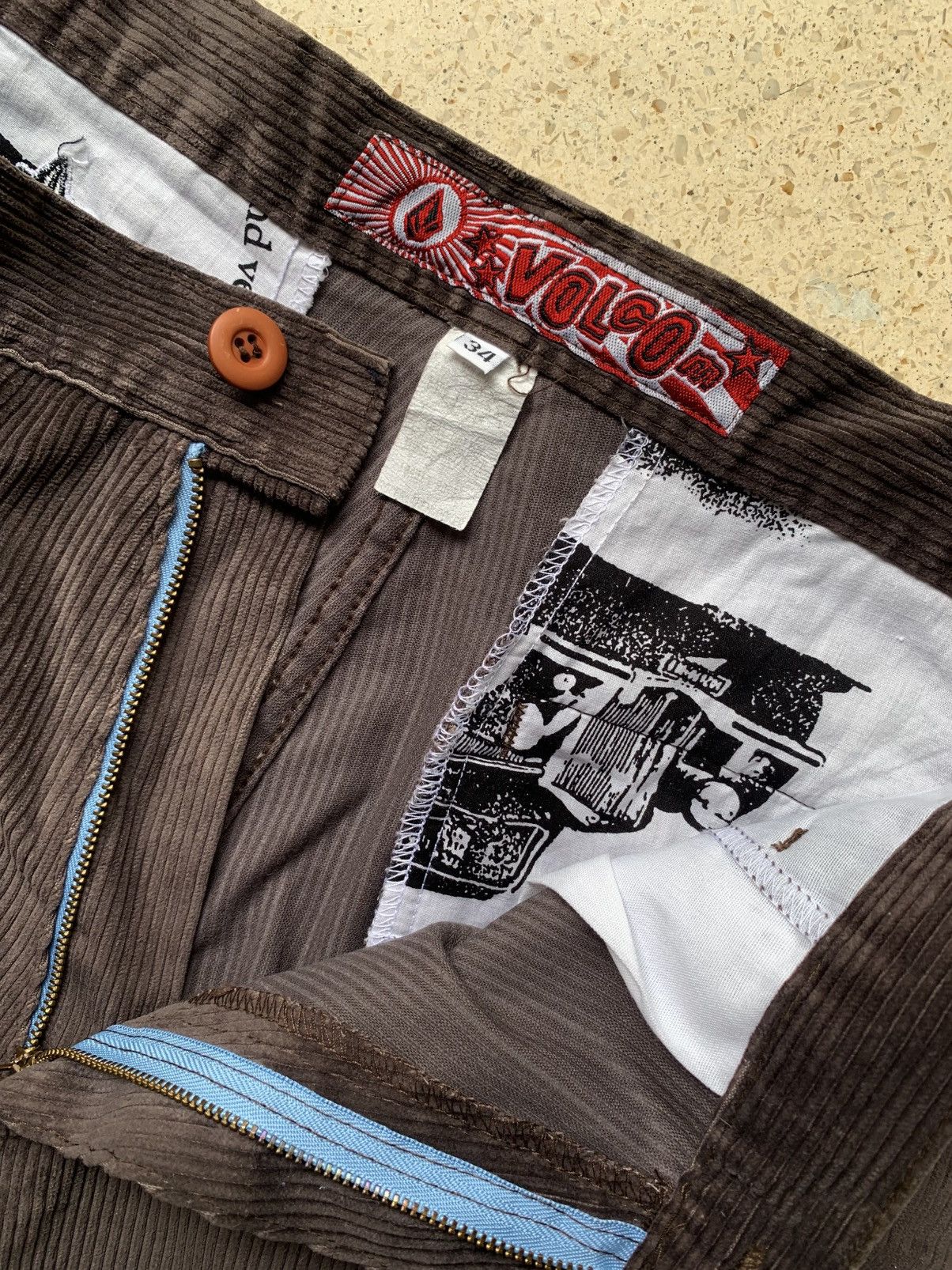 Volcom Vintage 90’s volcom corduroy pants Size US 34 / EU 50 - 7 Thumbnail