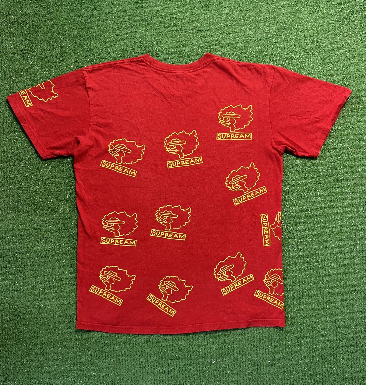 Supreme Supreme Tee Supream Made in USA Size US M / EU 48-50 / 2 - 2 Thumbnail