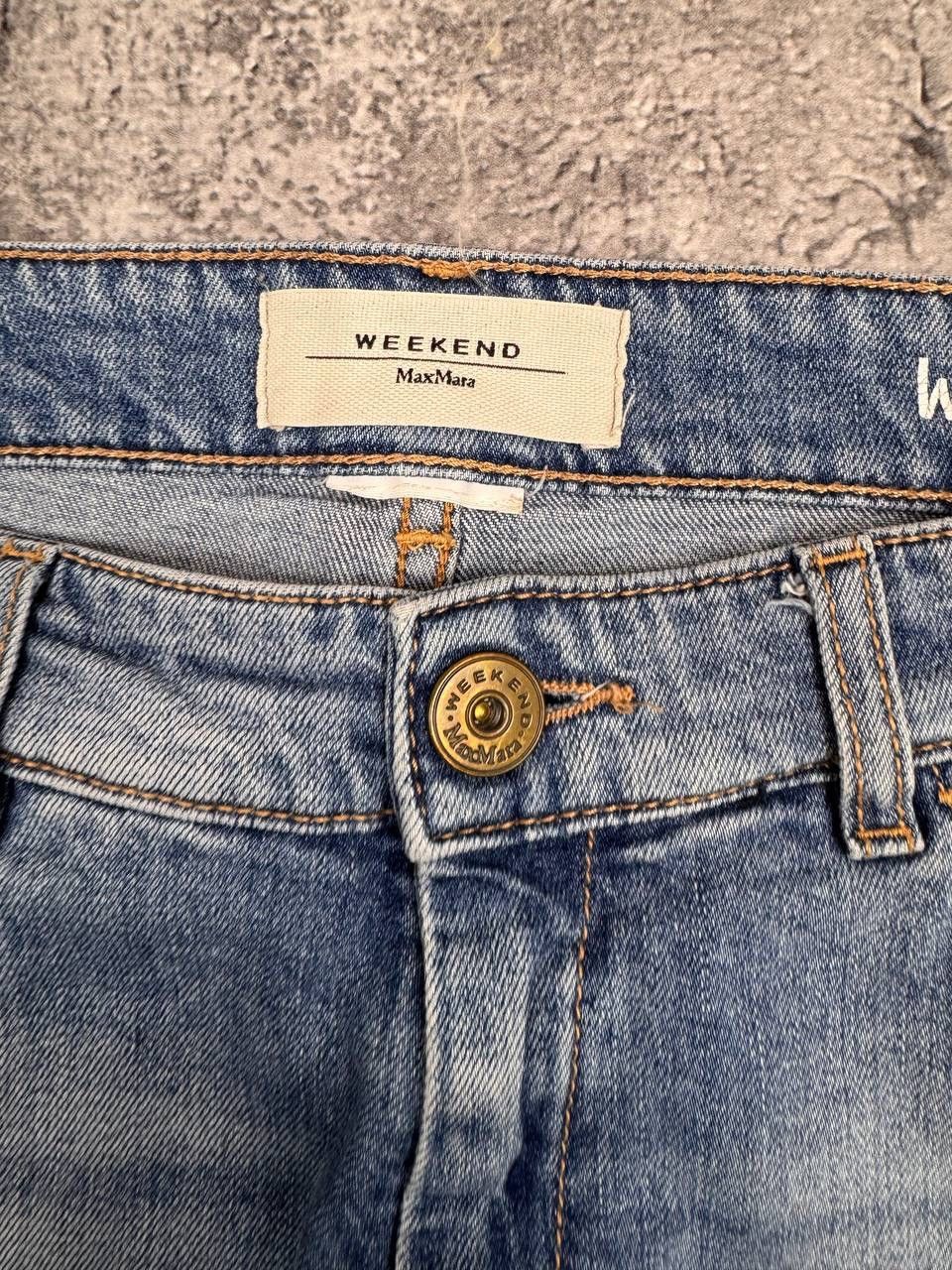 Weekend Max Mara Weekend Max Mara Women Boyfriend Fit Jeans Blue Size W29 Size 29" - 8 Thumbnail