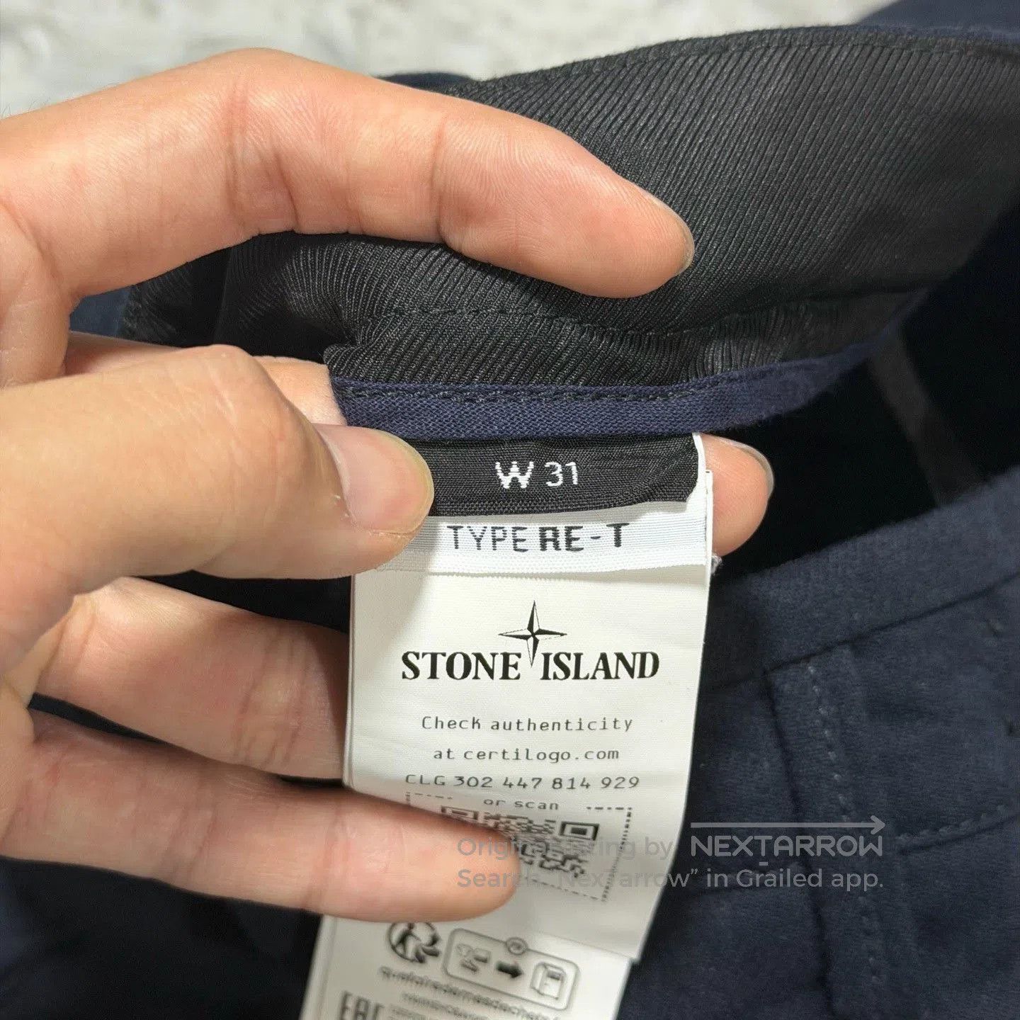 Stone Island Stone Island Wool Blend Cargo Straight Pants. Size US 31 - 5 Thumbnail
