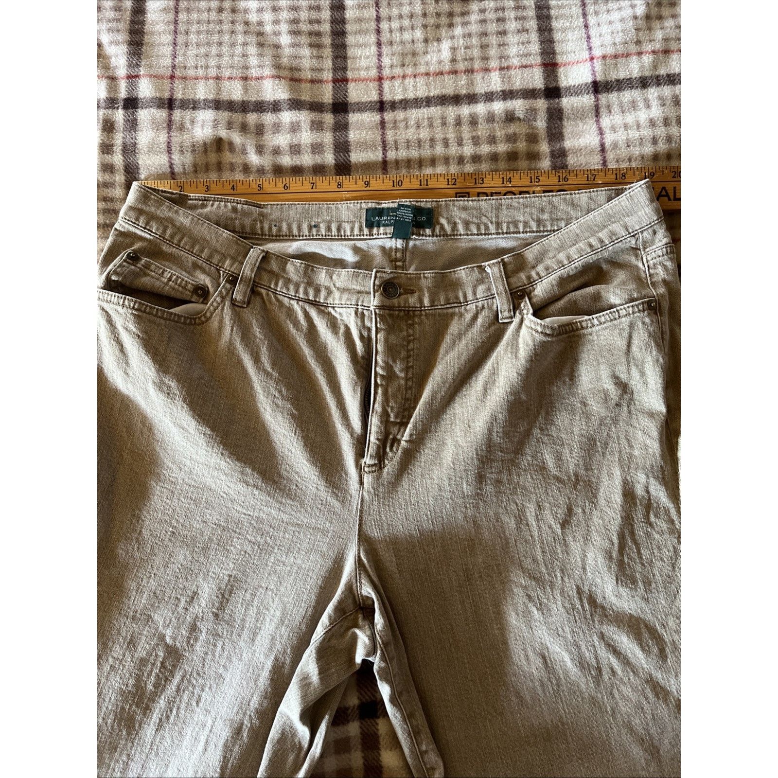 Ralph Lauren Ralph Lauren Jeans Co Straight Leg Jeans Women's 18 38x31 Size 40" / US 18 - 8 Thumbnail