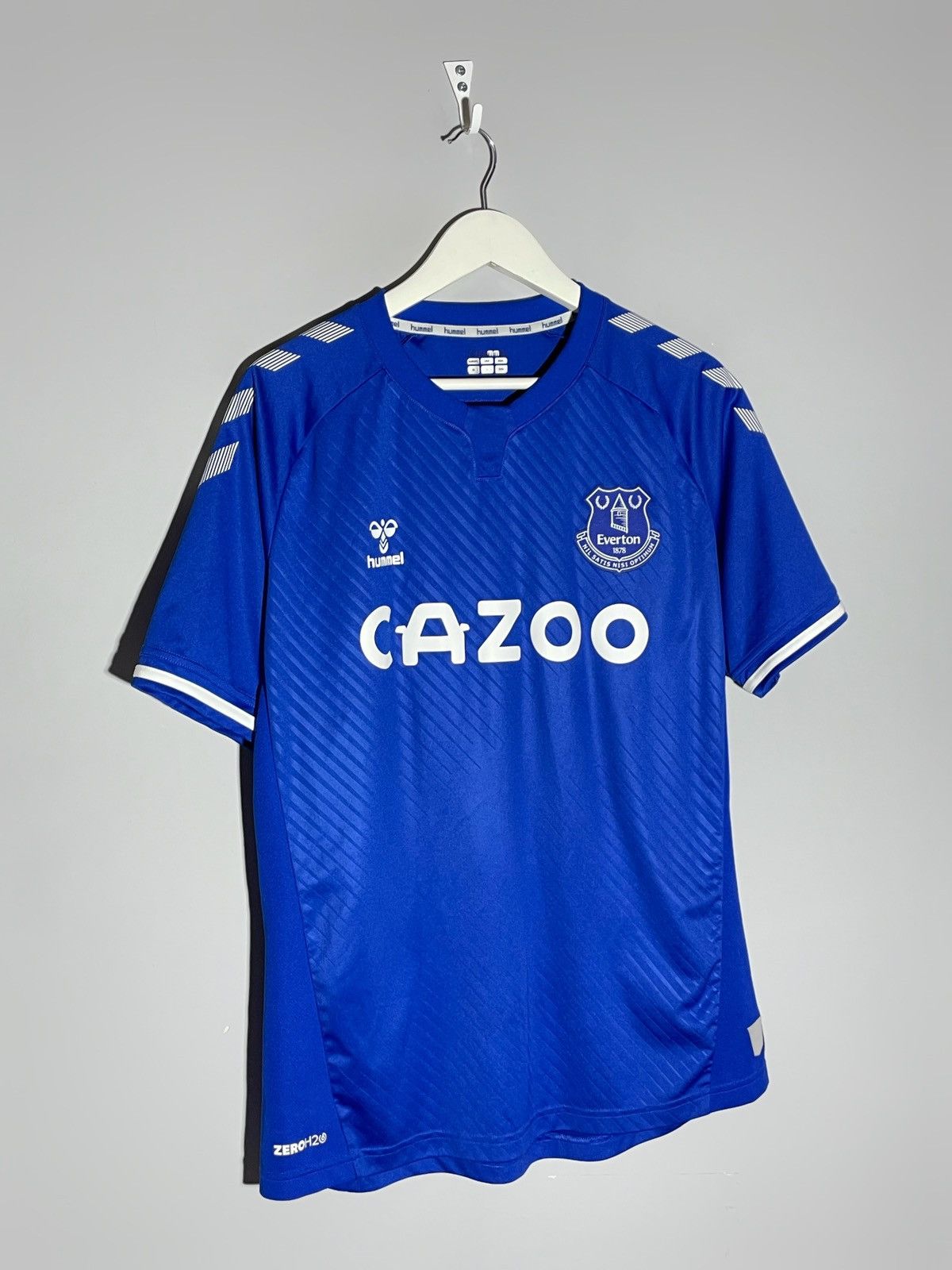 Hummel Everton Hummel 2020/21 Home Y2k Football Shirt Size US L / EU 52-54 / 3 - 2 Thumbnail