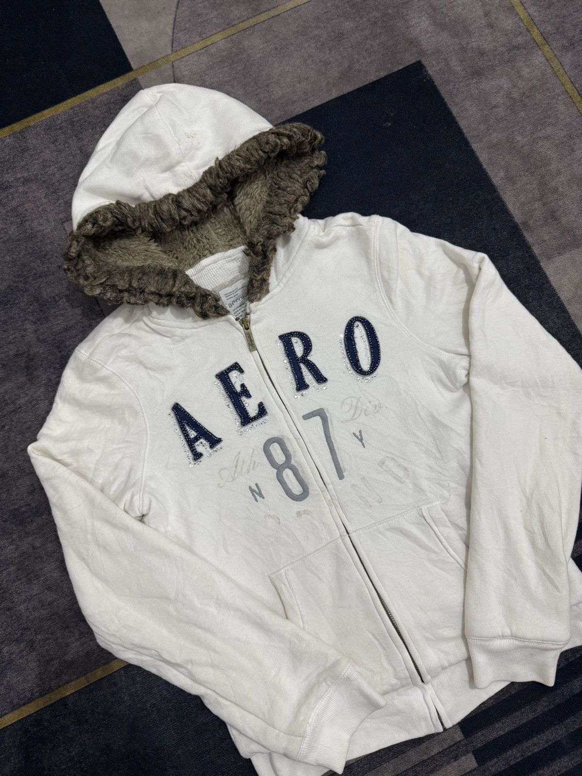 Hysteric Glamour AEROPOSTALE IFSIX FUR HOODIE Size US S / EU 44-46 / 1 - 2 Thumbnail