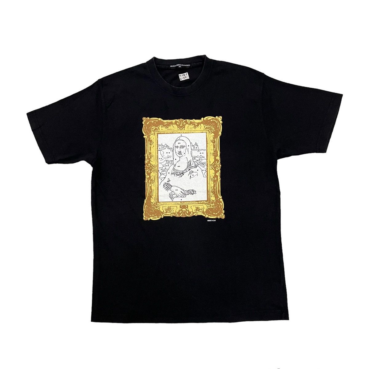 Vintage Vintage 90s Monalisa 500th Anniversary Leonardo Da Vinci Size US M / EU 48-50 / 2 - 1 Thumbnail