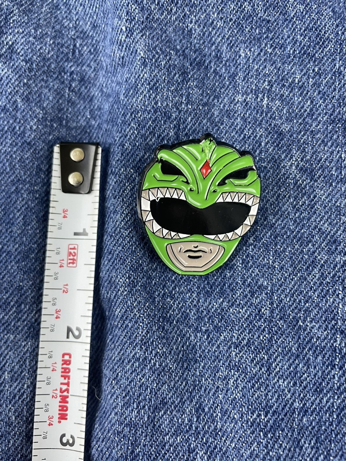 Other Greens Power Ranger Enamel Pin Size ONE SIZE - 3 Thumbnail