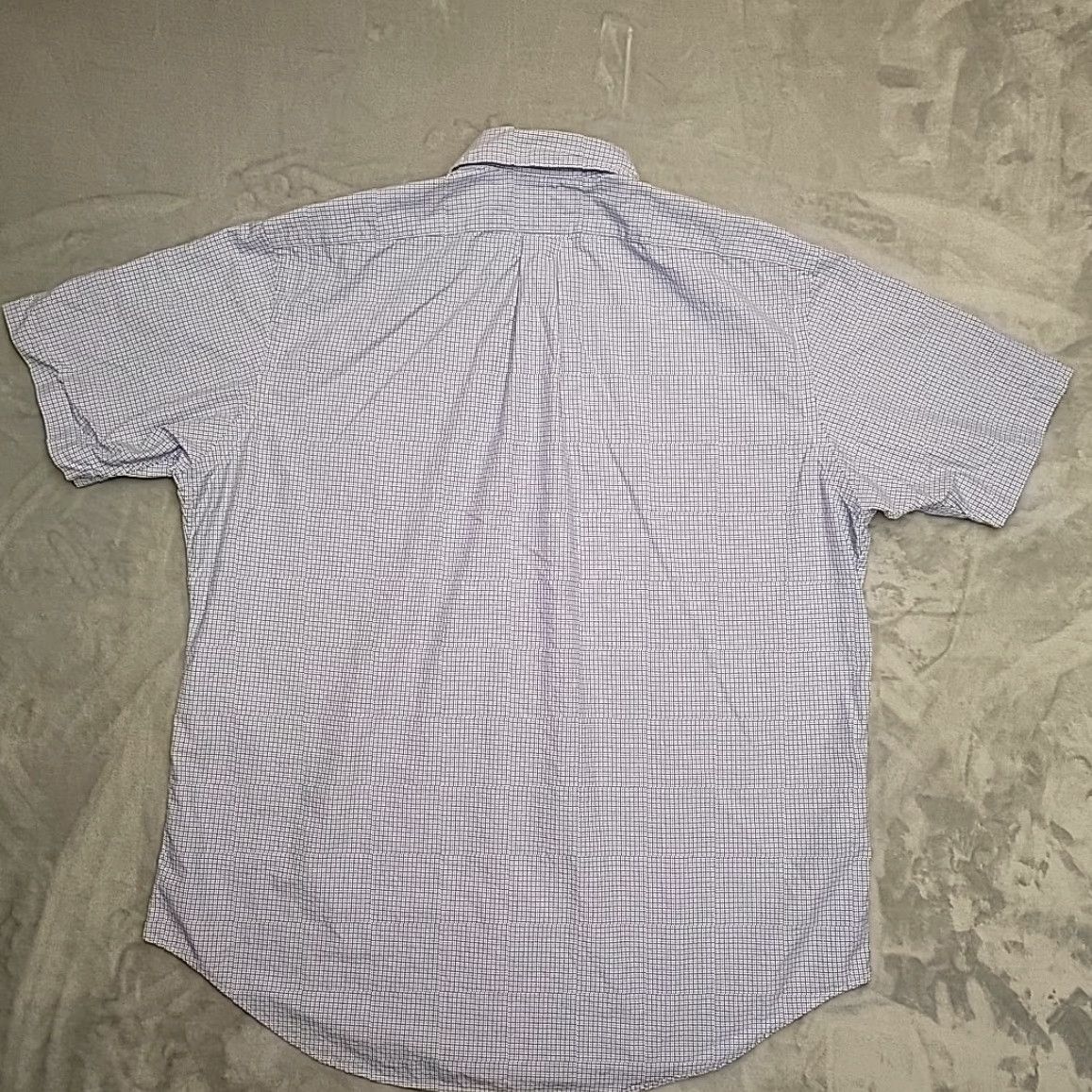 Polo Ralph Lauren Ralph Lauren Shirt Men XL Blue Check Plaid Short Sleeve Button-Up Cotton Size US XL / EU 56 / 4 - 5 Thumbnail