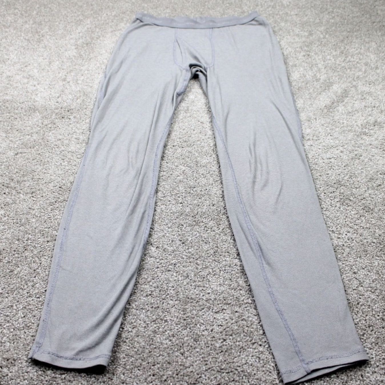 Patagonia Patagonia Capilene Base Layer Pants Mens Small Gray Stretch Thermal Leggings Size US 29 - 2 Thumbnail