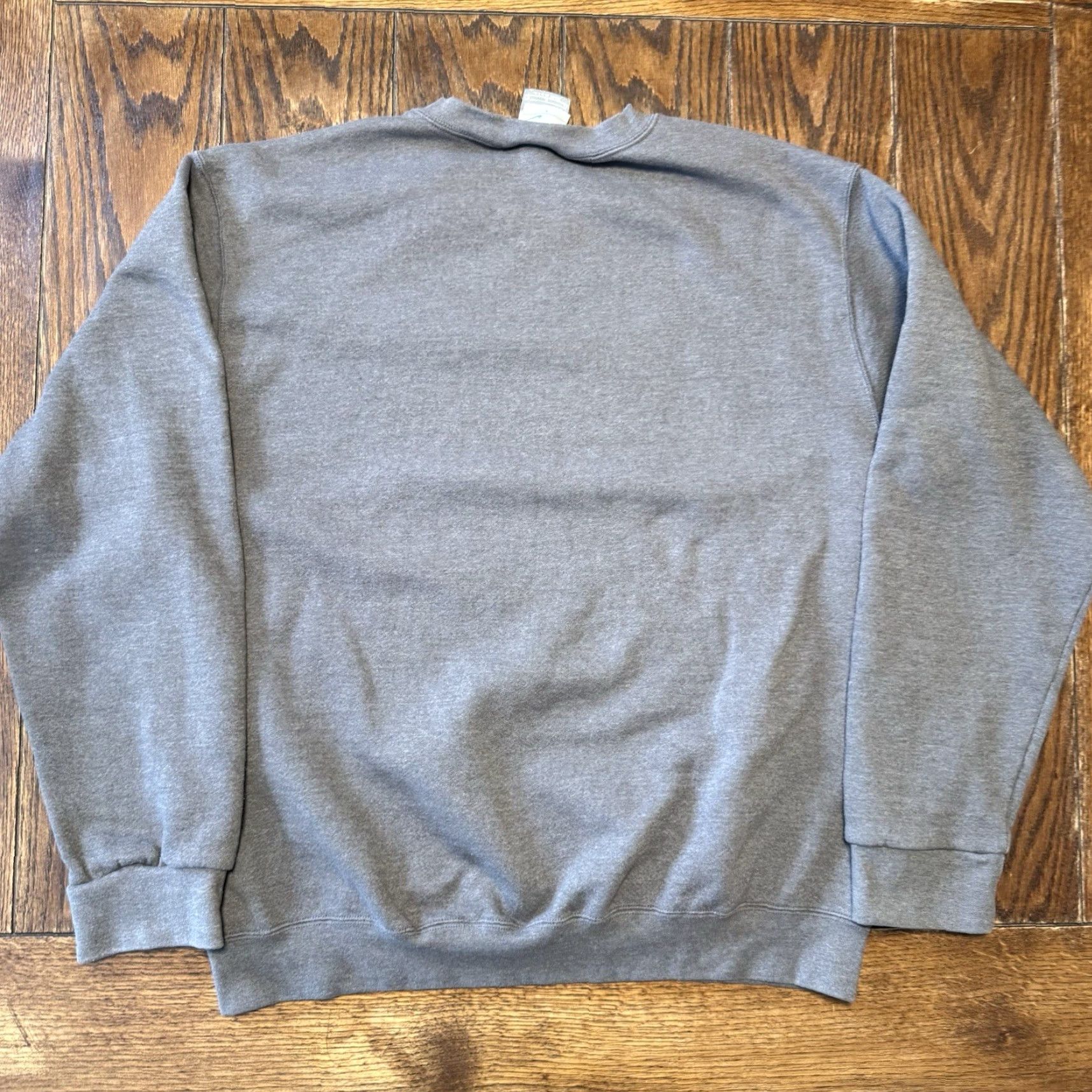 Nike VINTAGE Nike Sweatshirt Mens Large Gray Crewneck Swoosh Logo 90’s Silver Tag Size US L / EU 52-54 / 3 - 5 Thumbnail