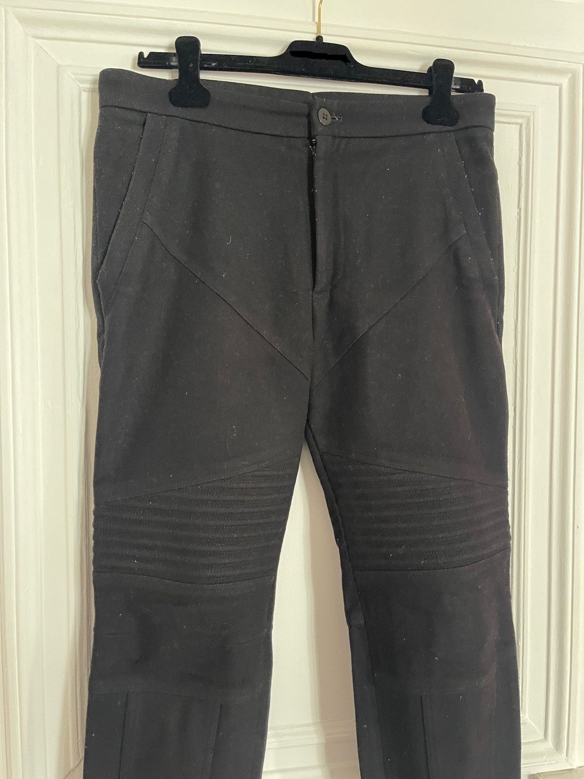 Givenchy Givenchy by Riccardo Tisci wool biker trousers Size US 34 / EU 50 - 11 Thumbnail
