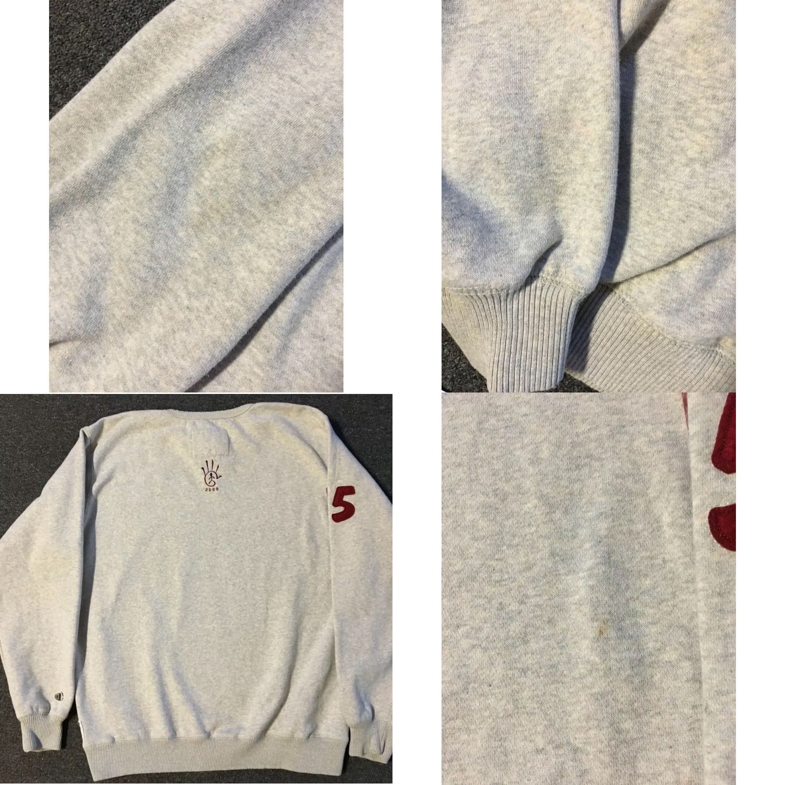Champion VINTAGE Champion PKT #15 Sweatshirt L Basketball Gray Mens Sweatshirt 90s Sports NBA Retro Modern Hip Hop Logo Size US L / EU 52-54 / 3 - 8 Thumbnail