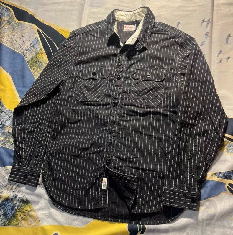 Freewheelers TROPHY CLOTHING Wabash Shirt - dmc Size US M / EU 48-50 / 2 - 1 Thumbnail