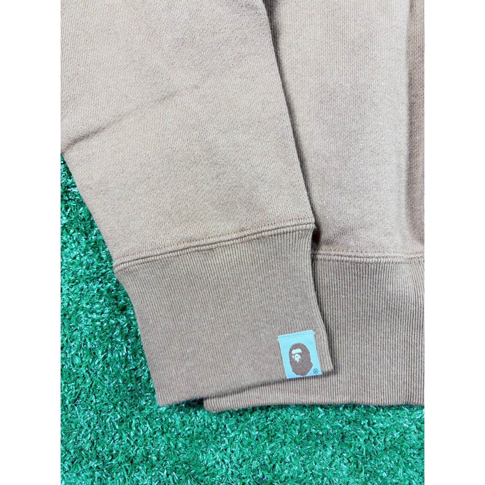Bape BAPE X Carhartt Beige Crewneck Sweatshirt Size Small Size US S / EU 44-46 / 1 - 7 Thumbnail