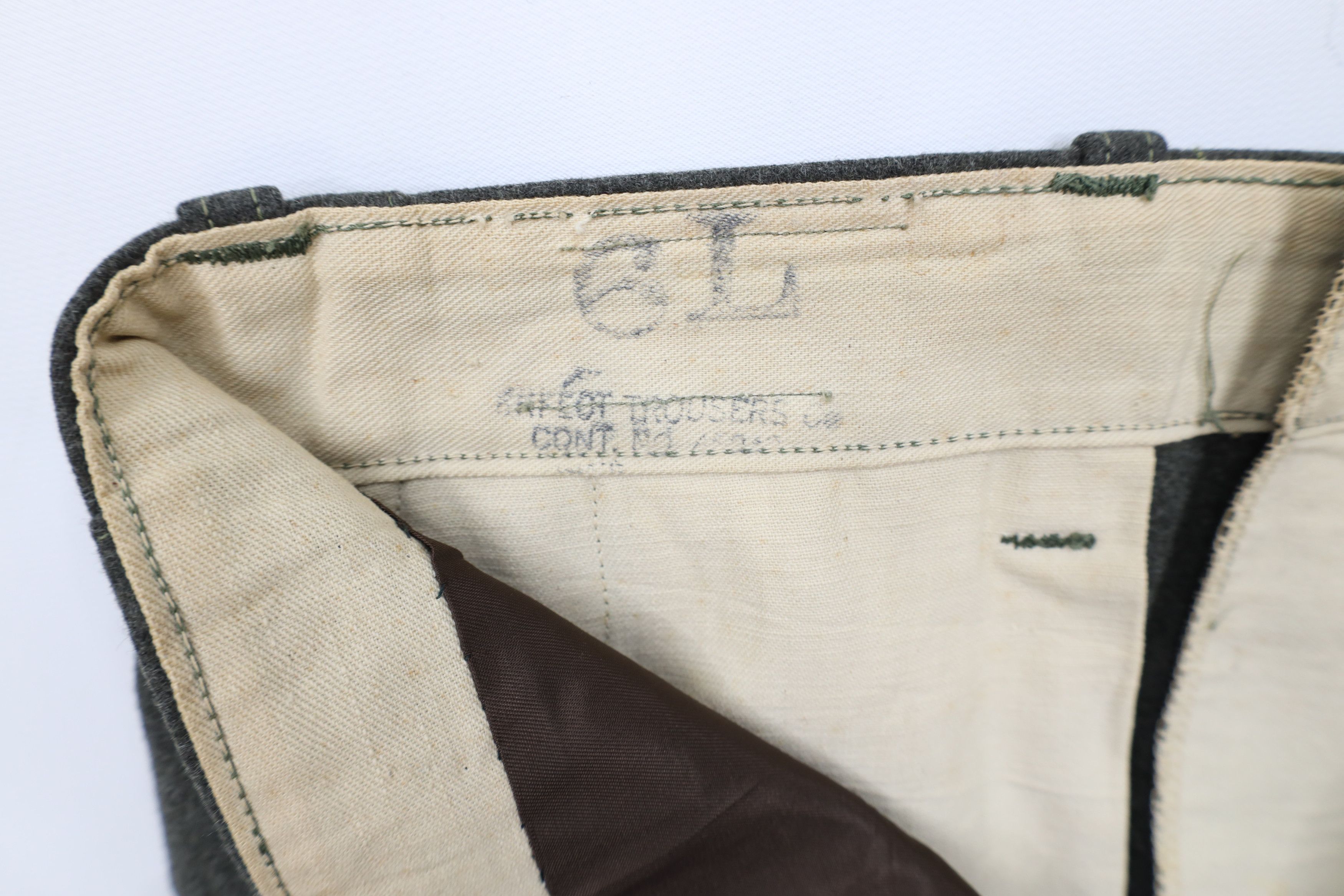 Vintage Vintage 40s 50s Military Heavyweight Fly Wool Pants USA Size US 36 / EU 52 - 8 Thumbnail