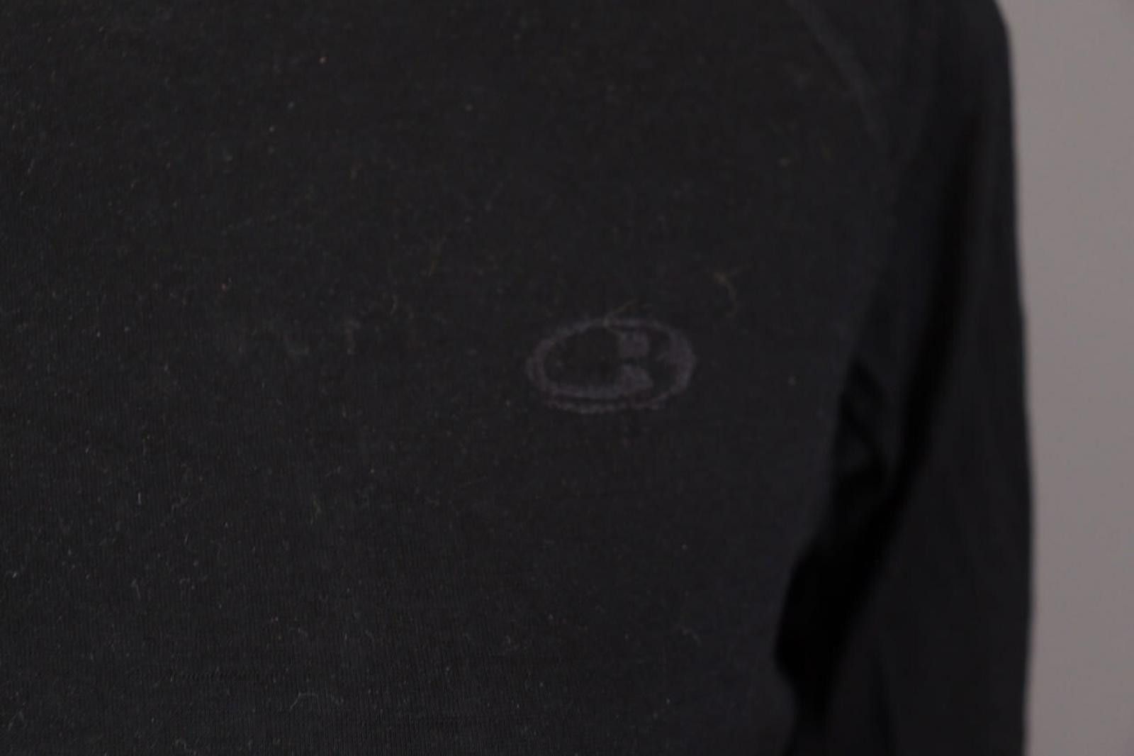Icebreaker Icebreaker Black Merino Wool Long Sleeve Top Thermo T-Shirt Size M / US 6-8 / IT 42-44 - 6 Thumbnail