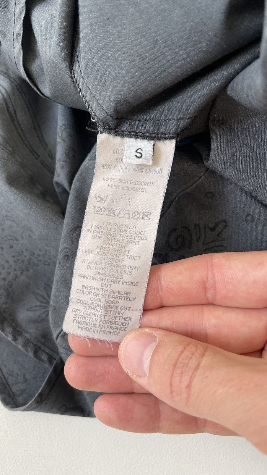 Maison Margiela S/S 02 Artisanal Line 0 Circle Shirt Size US S / EU 44-46 / 1 - 14 Thumbnail