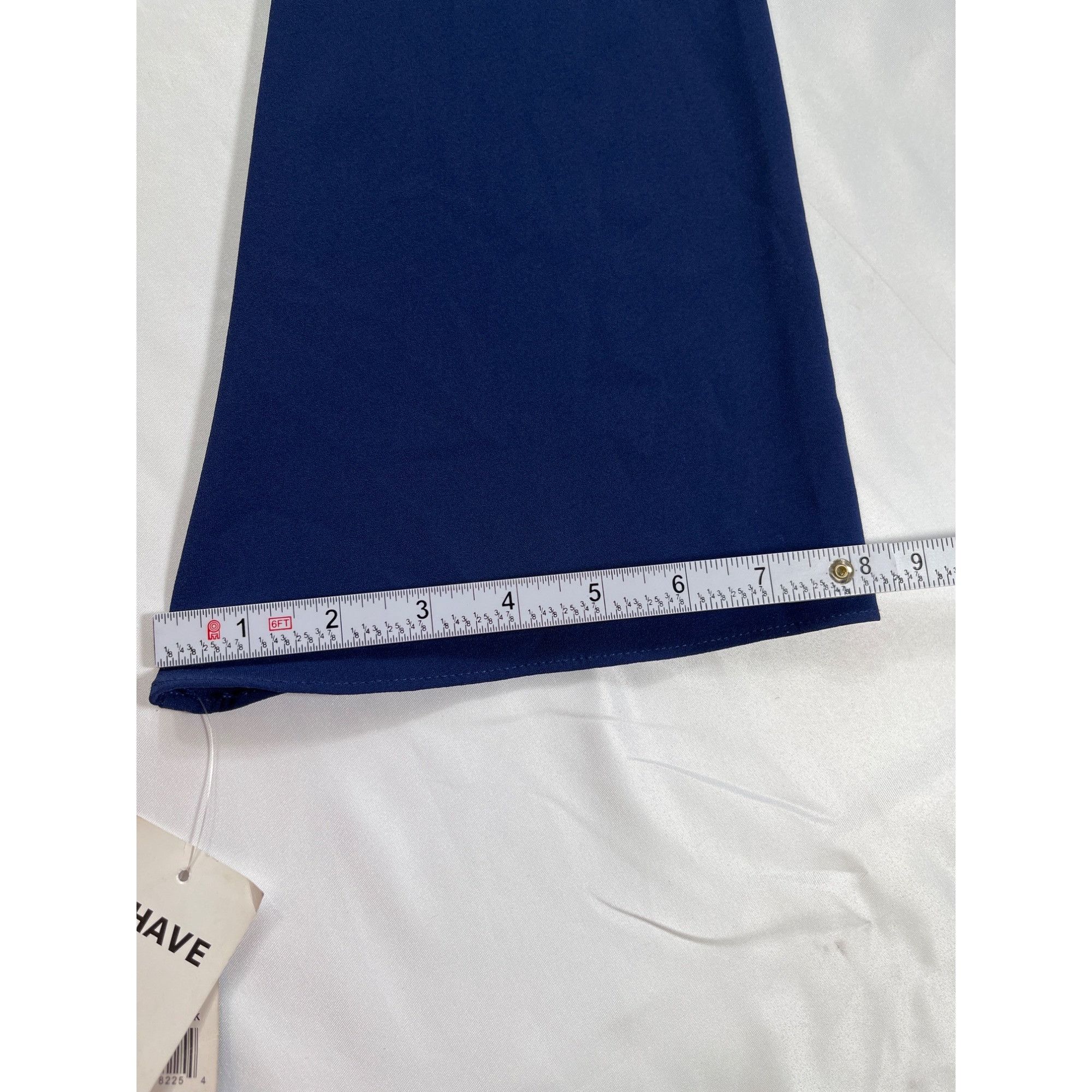 Designer S.L. Fashions SKU 7581 Womens Blue and Black Colorblock Dres Size M / US 6-8 / IT 42-44 - 9 Thumbnail