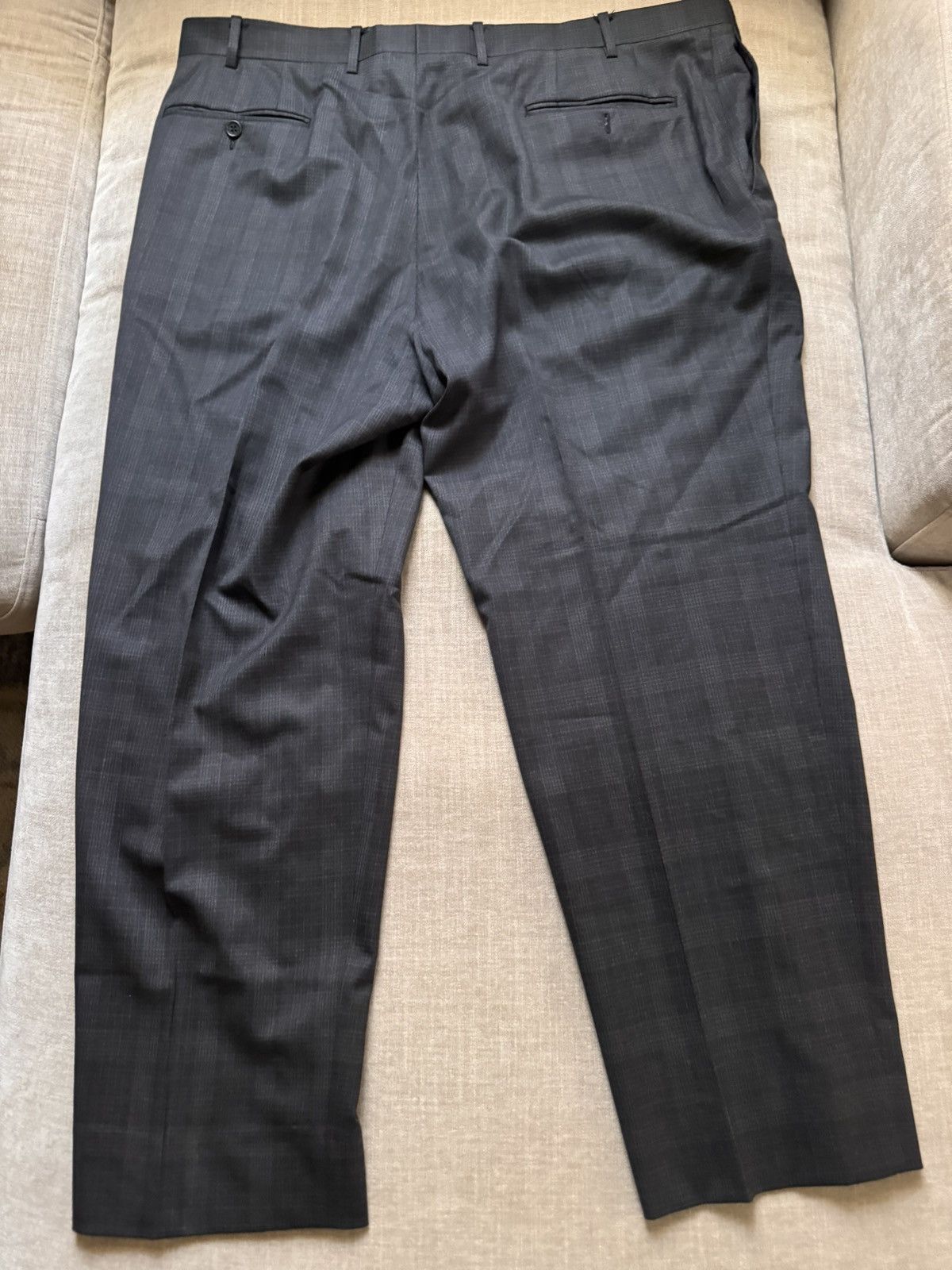 Canali Canali Made in Italy Subtle Prince of Wales Wool Suit $1995 Size 48R - 15 Thumbnail