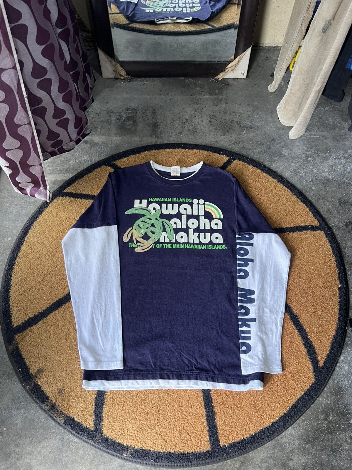 Japanese Brand 🔥Mauloa Hawaiian Islands Long Sleeve Size US M / EU 48-50 / 2 - 2 Thumbnail