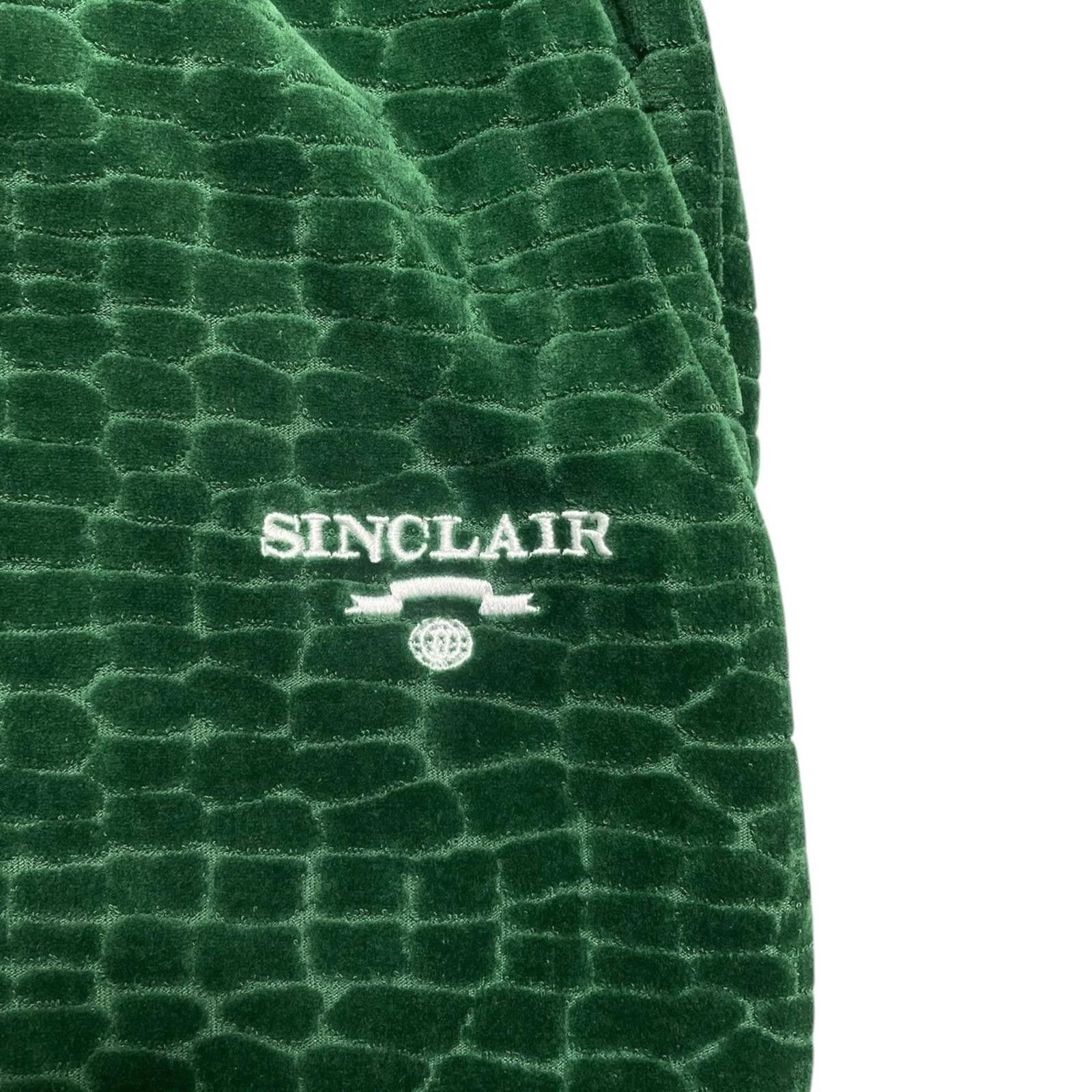 Sinclair Global MENTAL CLASS Croc Velour Track Pants | Green | Size L | NWT Size US 34 / EU 50 - 3 Thumbnail