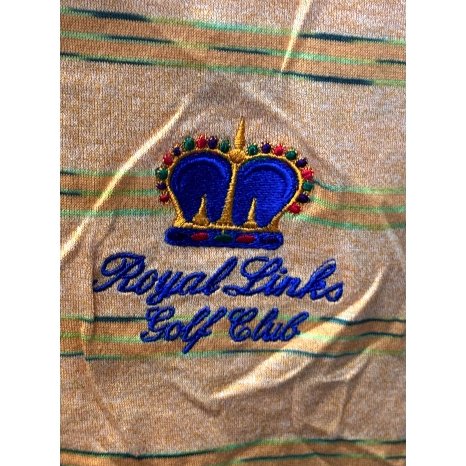 Vintage Jeff Rose Italy Royal Links Golf POLO SHIRT XL Mens Regular Size US XL / EU 56 / 4 - 4 Thumbnail