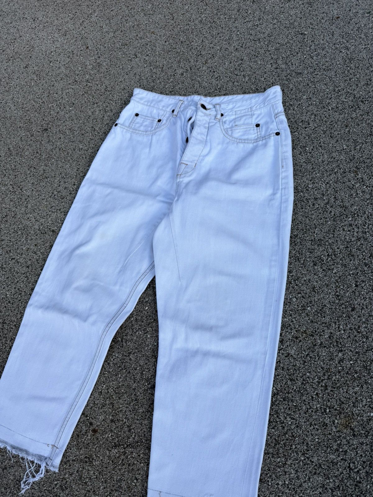 Rick Owens Drkshdw Rick Owens Drkshdw Collapse Cut Jeans Size US 26 / EU 42 - 4 Thumbnail