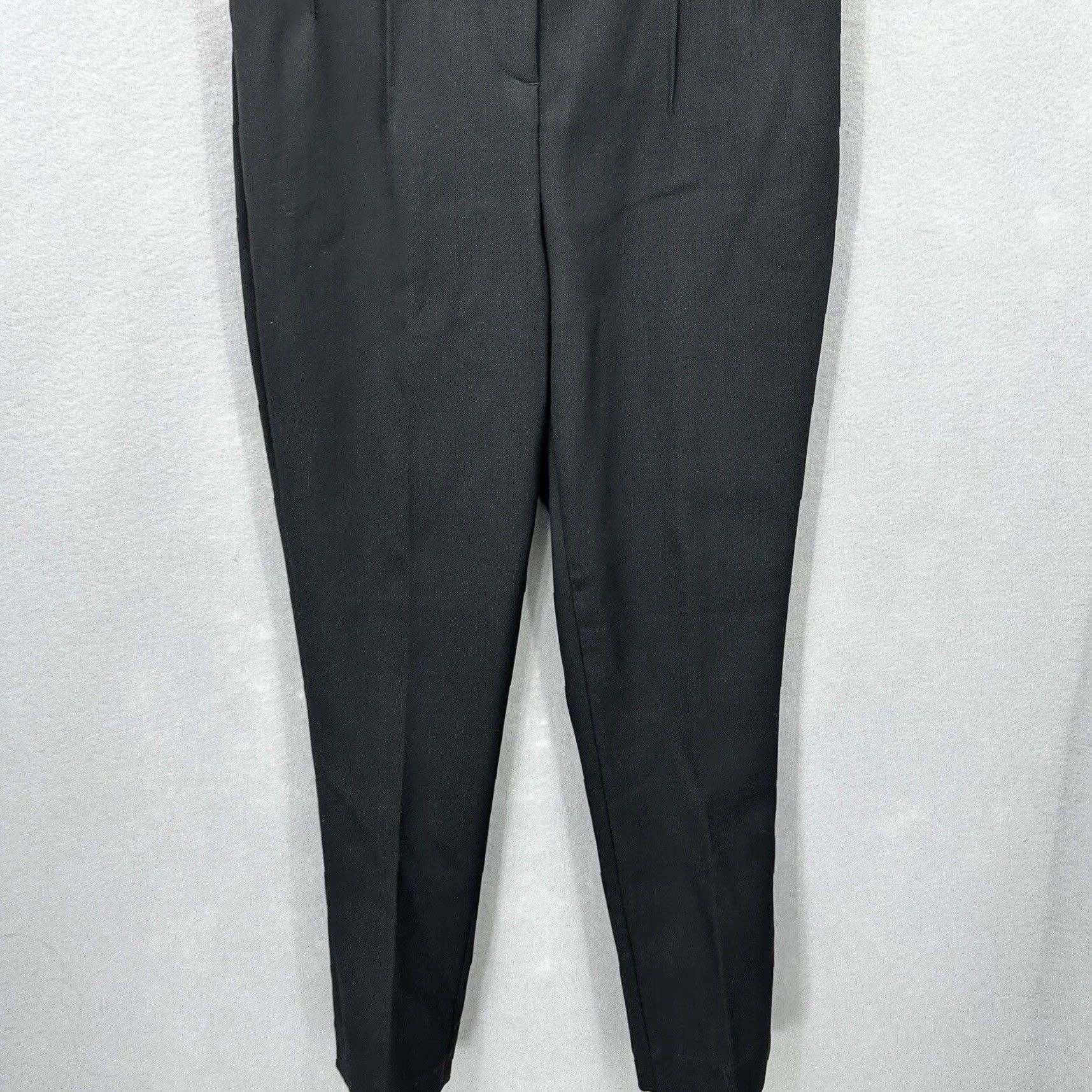 Ted Baker Ted Baker Pants Womens 0 Black Pleated Tailored Trouser 90s Hipster Dress Pants Casual Mens-? Size 25" / US 0 / IT 36 - 4 Thumbnail