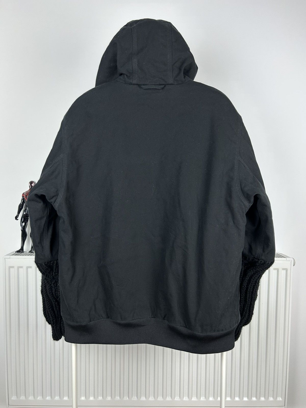 Carhartt × Vintage CARHARTT VINTAGE ACTIVE DETROIT BLACK JACKET FADED Size US L / EU 52-54 / 3 - 11 Thumbnail