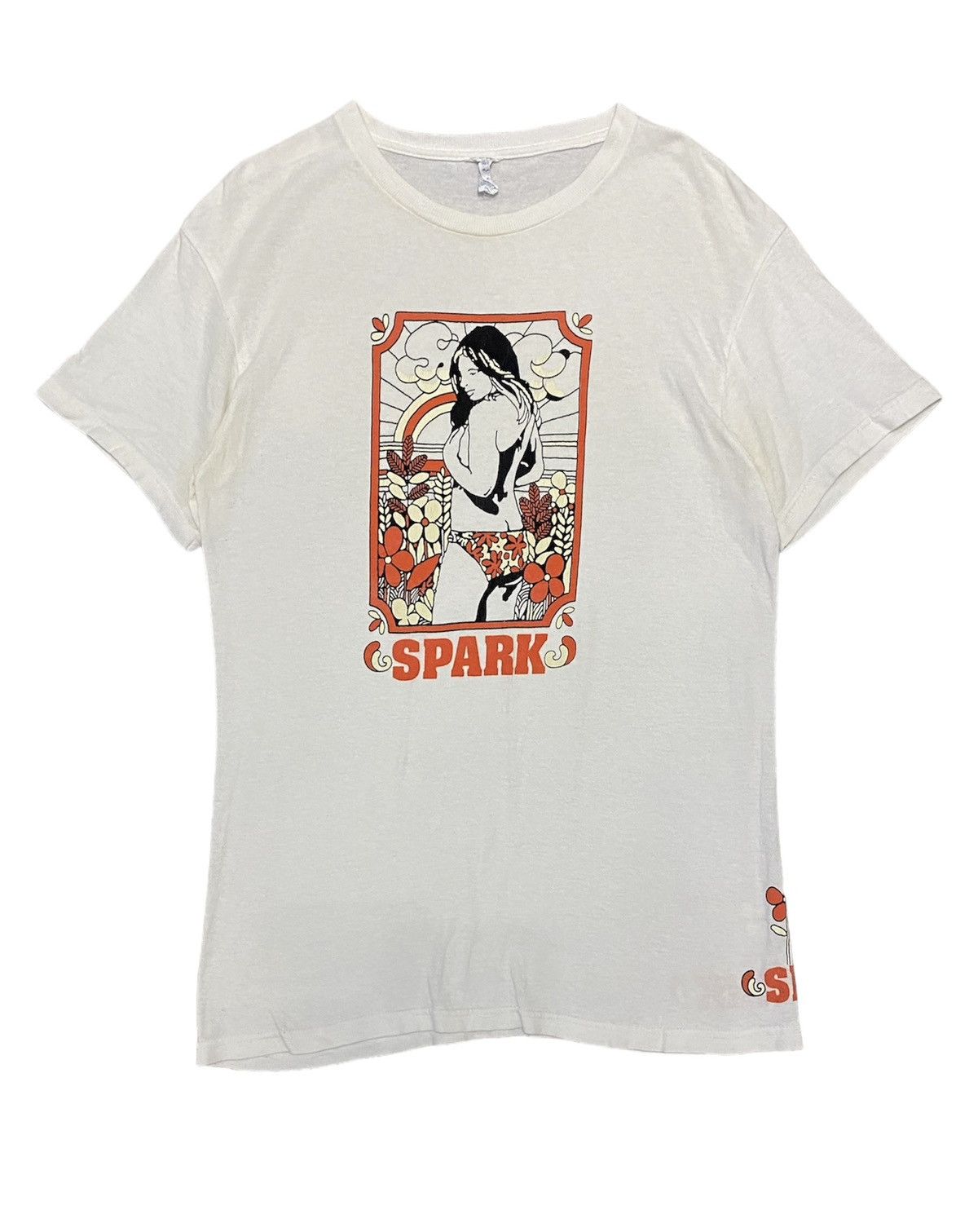Girl Skateboards × Hook-Ups × Japanese Brand Vintage Y2K SPARK pin up sex tee Size US S / EU 44-46 / 1 - 1 Thumbnail