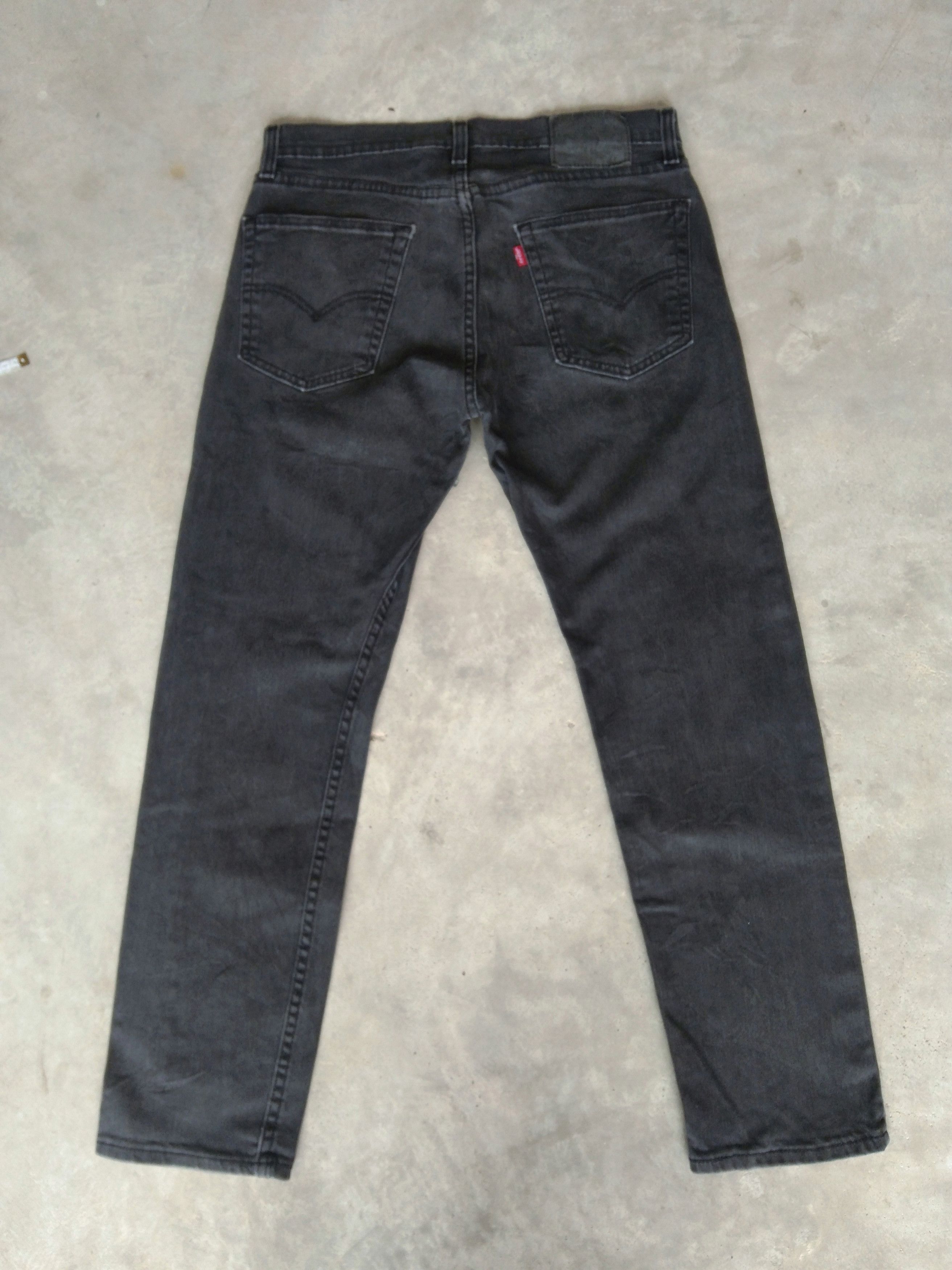 Levi's Vintage Levi's Jeans 502 Black Denim 32x29 Size US 32 / EU 48 - 2 Thumbnail