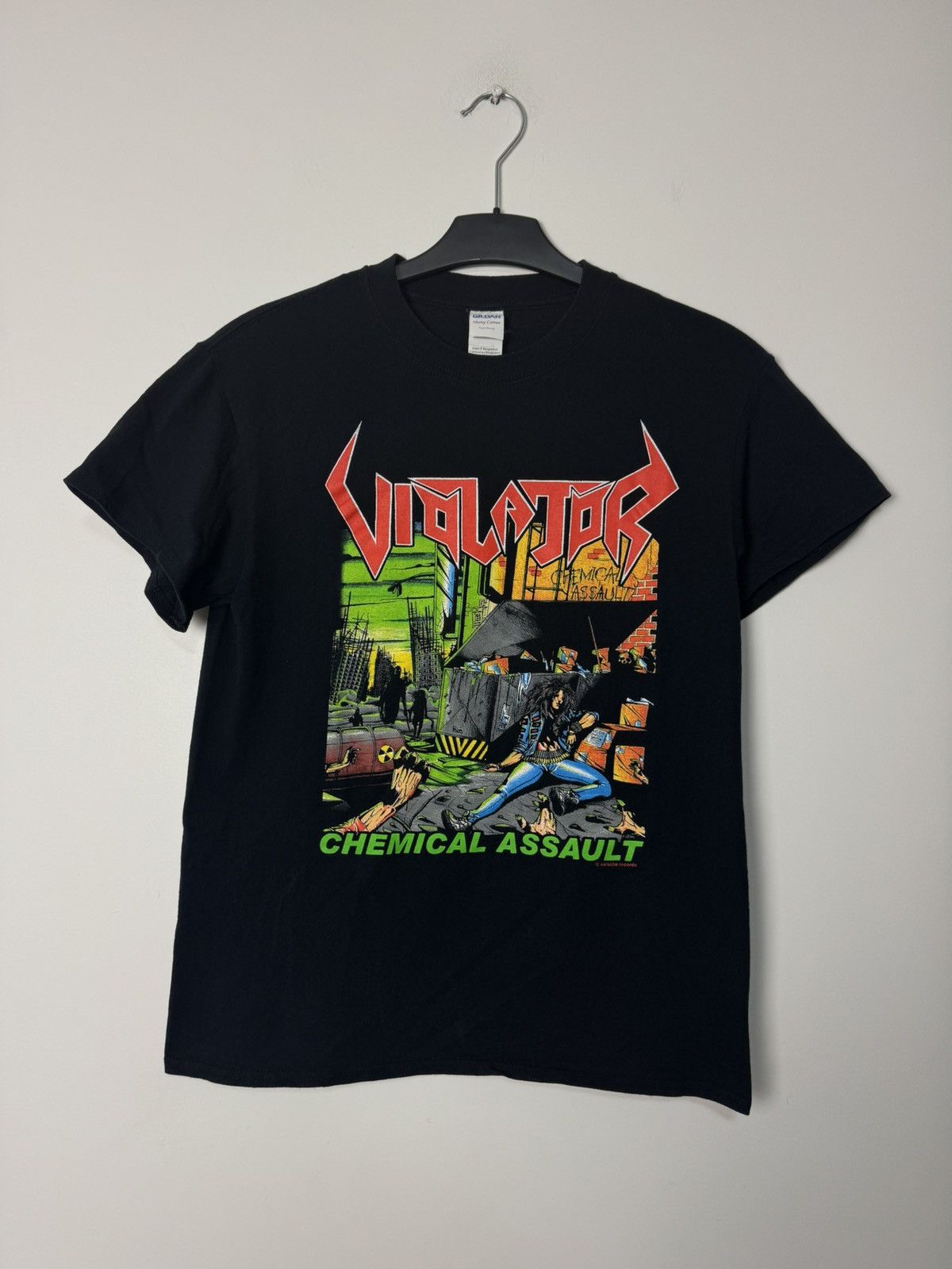 Band Tees Violator “Chemical Assault” T-shirt Band Tee Rock Metal Size US S / EU 44-46 / 1 - 1 Thumbnail