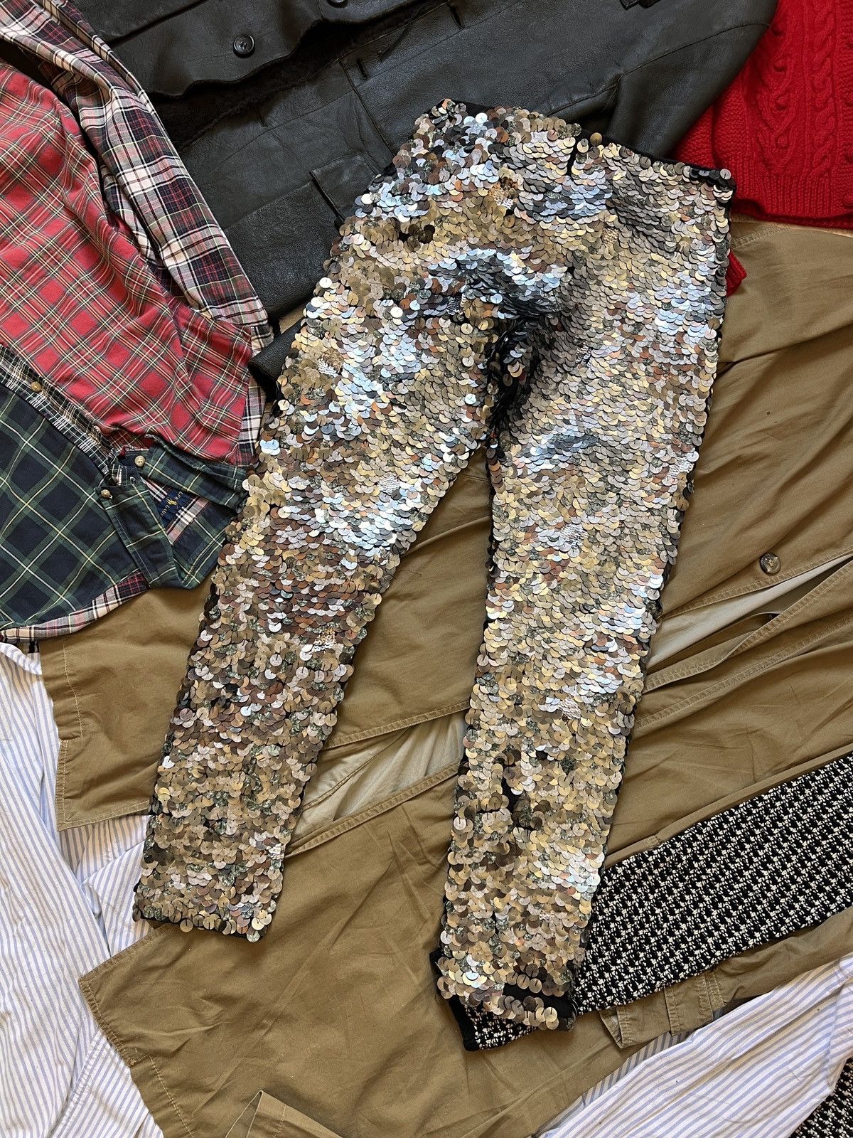 H&M × Isabel Marant Isabel Marant X H&M Pour Mermaid Leggings Stretching Pants Size 28" / US 6 / IT 42 - 3 Thumbnail