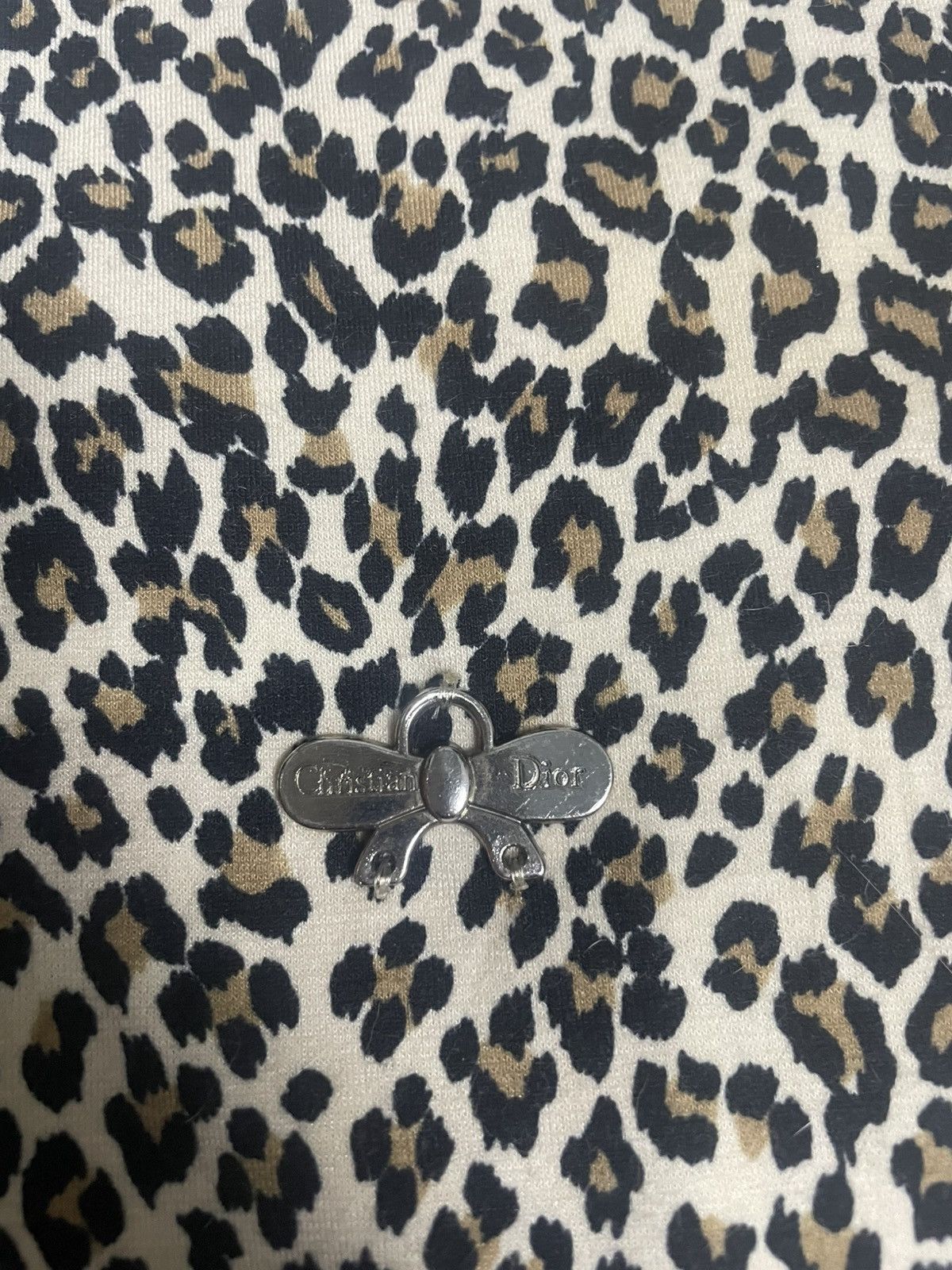 Christian Dior Monsieur Christian Dior Monsieur Leopard Pattern Tee Size M / US 6-8 / IT 42-44 - 3 Thumbnail