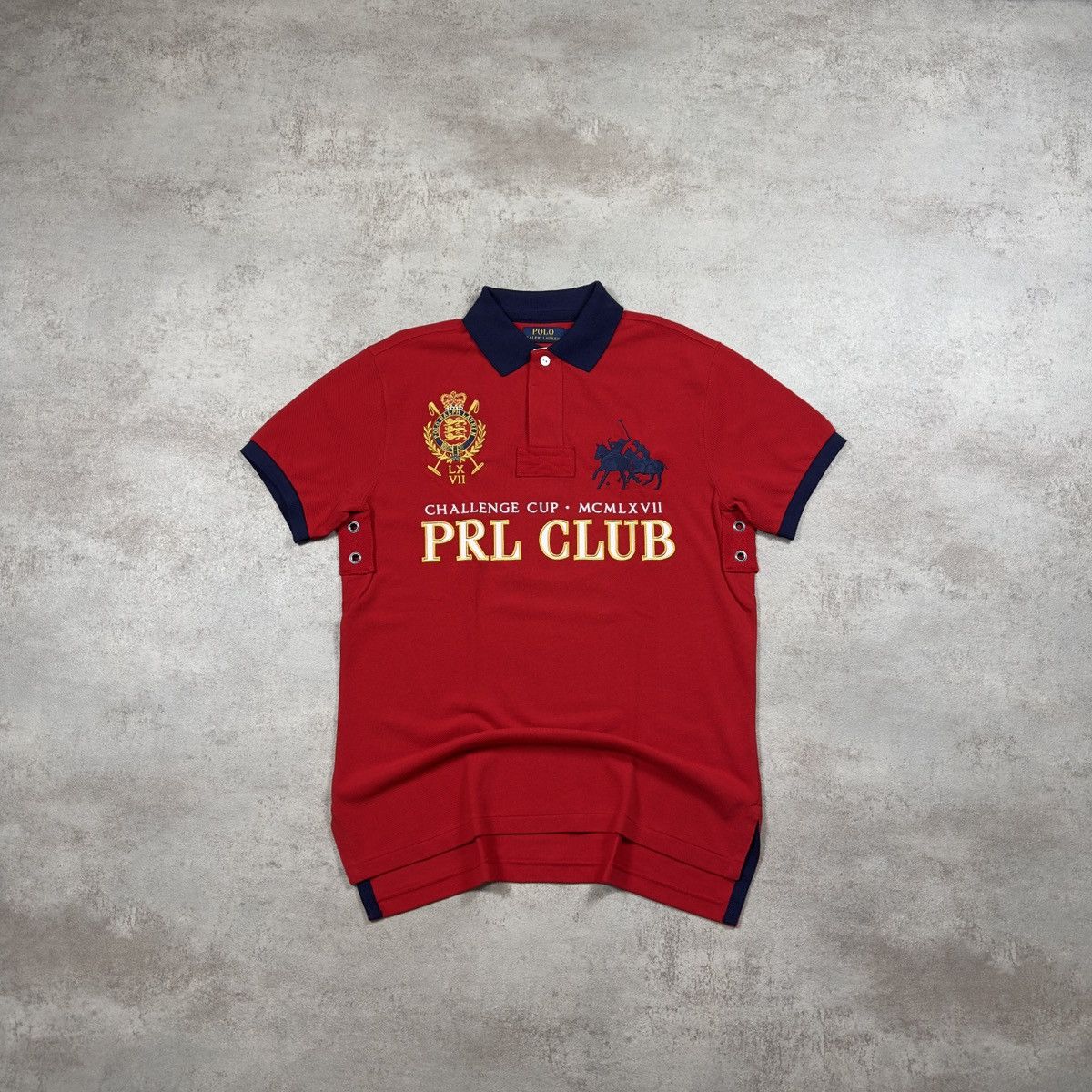 Ralph Lauren PRL Club Red Polo Shirt /Size M/Custom Fit