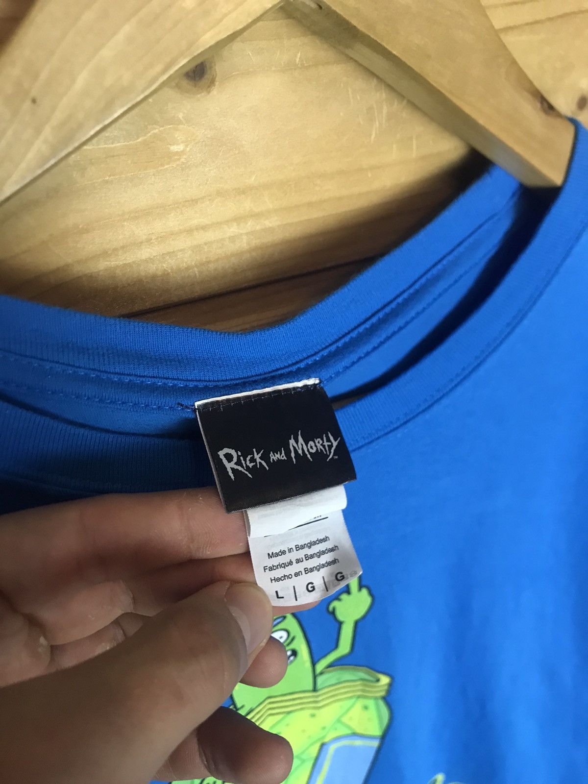 Cartoon Network Rick and Morty pickle Rick t-shirt Size US L / EU 52-54 / 3 - 5 Thumbnail