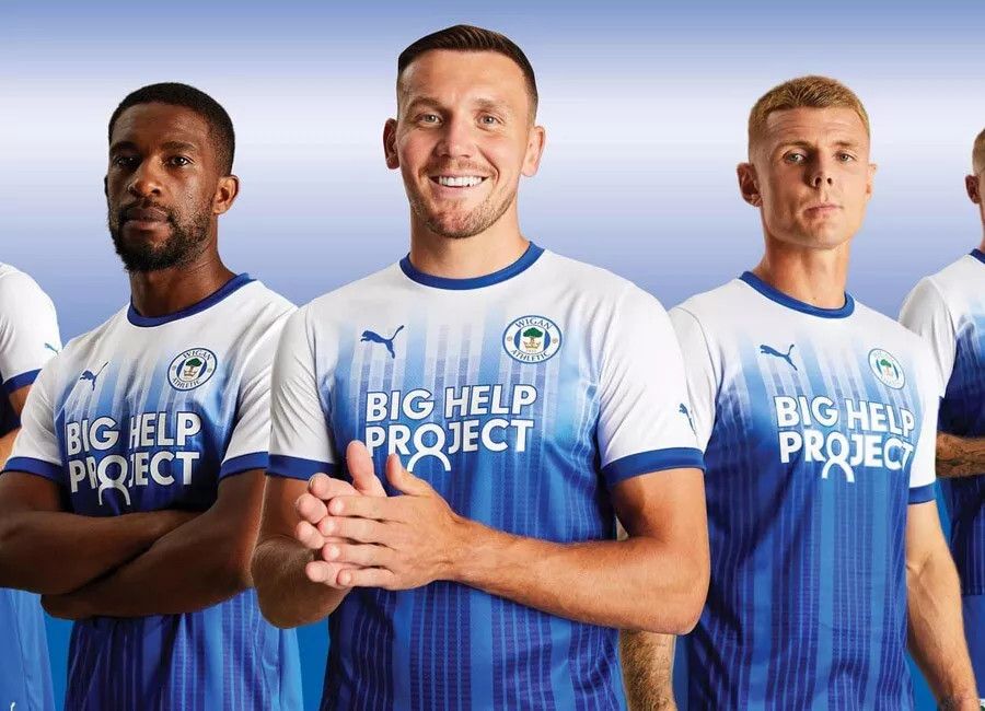 Puma WIGAN ATHLETIC 2022 2023 HOME FOOTBALL SHIRT SOCCER JERSEY Size US M / EU 48-50 / 2 - 9 Thumbnail