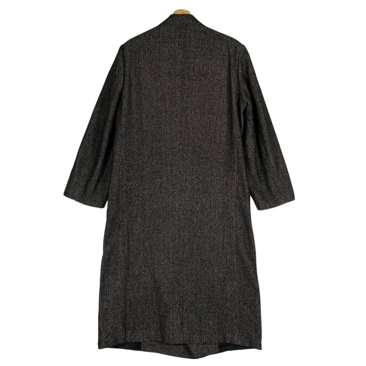 Y's × Yohji Yamamoto Vintage Y'S Yohji Yamamoto Wool Double Breasted Long Coat Size US M / EU 48-50 / 2 - 9 Thumbnail