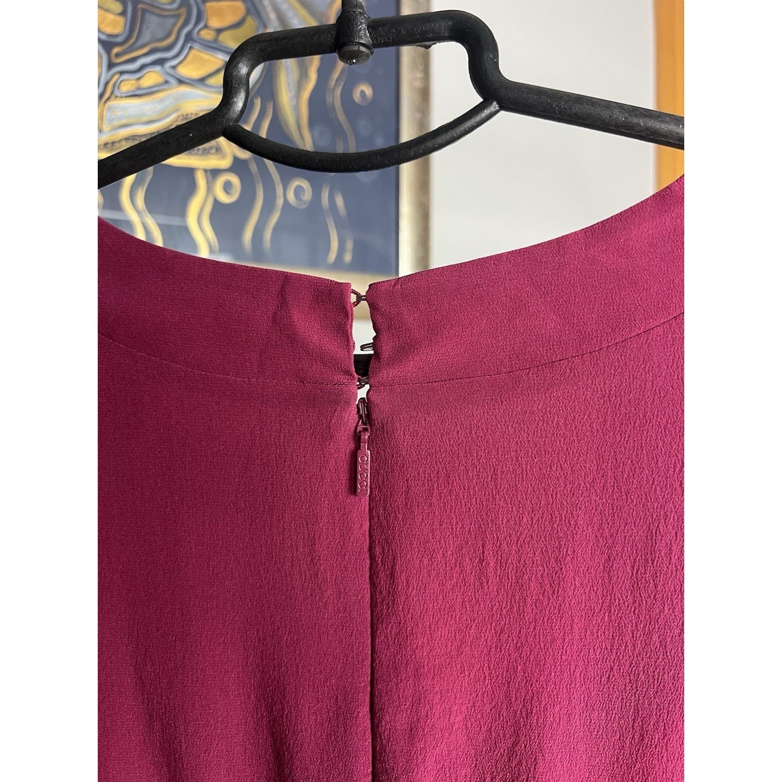 Gucci Gucci CREPE DE CHINE Silk Longsleeve Dress Size 44 Size M / US 6-8 / IT 42-44 - 11 Thumbnail