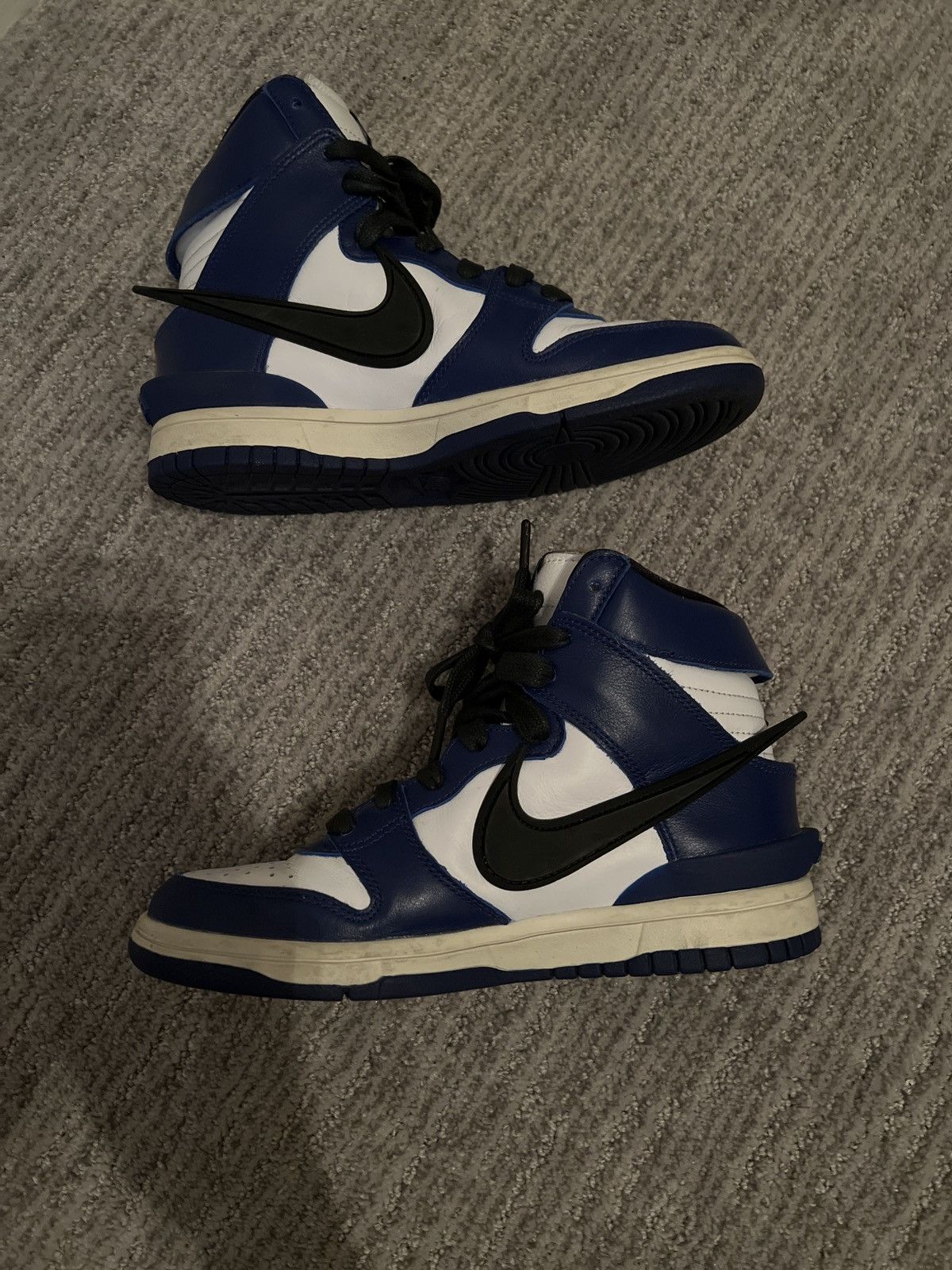 Ambush Design × Nike Nike Dunk High AMBUSH DEEP ROYAL Size US 5 / EU 37 - 5 Thumbnail