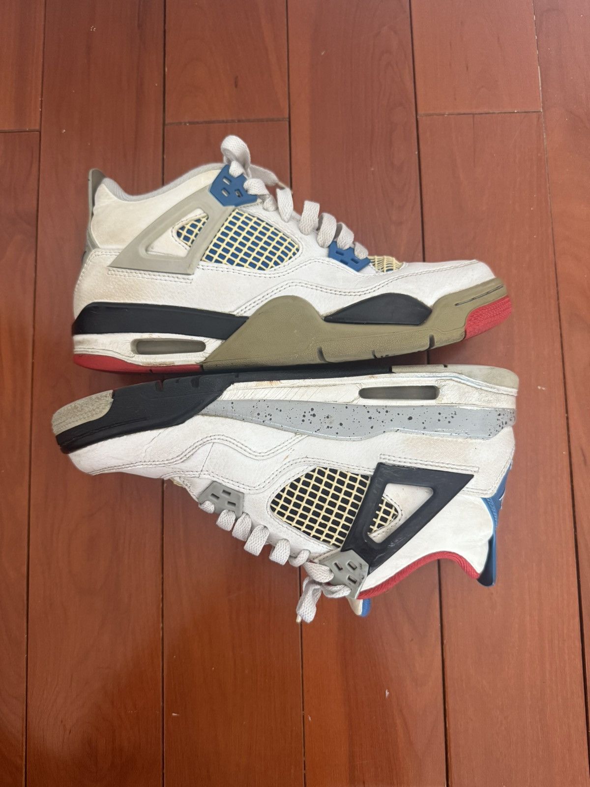 Jordan Brand Jordan 4 “What The 4s” Size US 5.5 / EU 38 - 2 Thumbnail