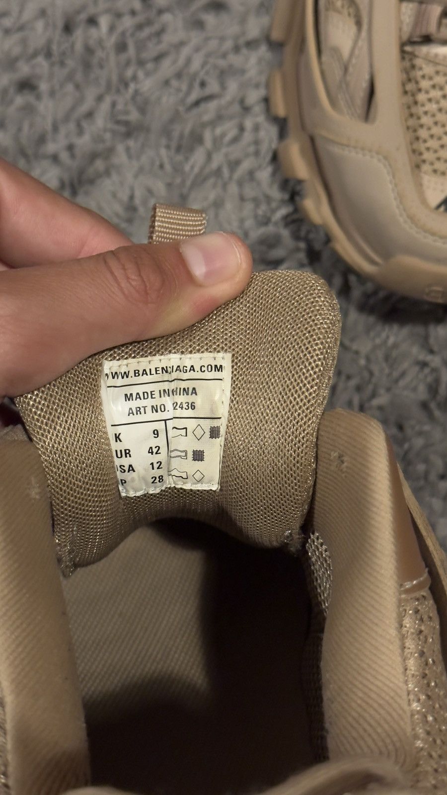 Balenciaga Balenciaga Track Recycled Sole - Brown 42 Size US 9 / EU 42 - 6 Thumbnail