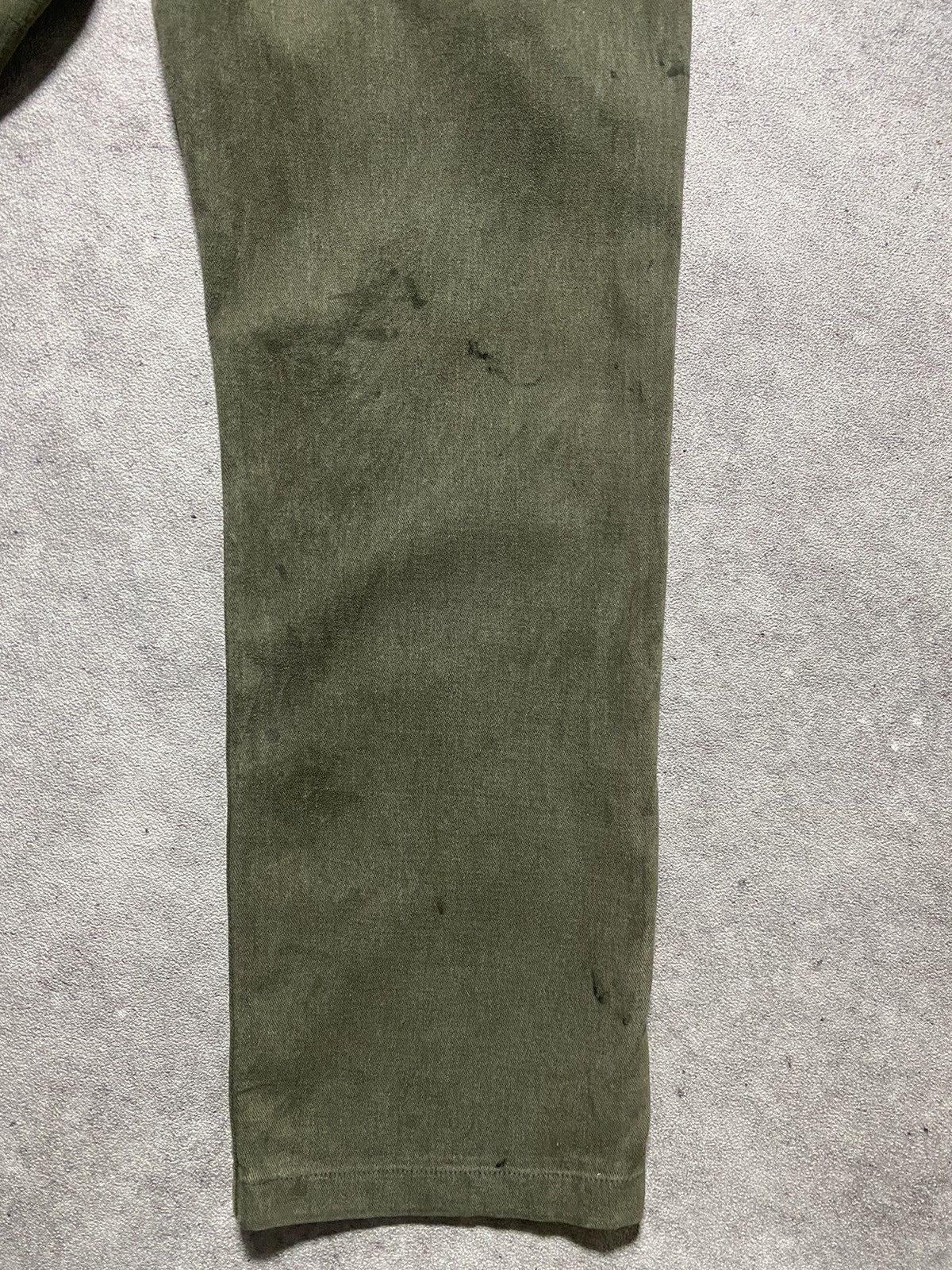 Helmut Lang Helmut Lang Chinos Green Size US 30 / EU 46 - 4 Thumbnail