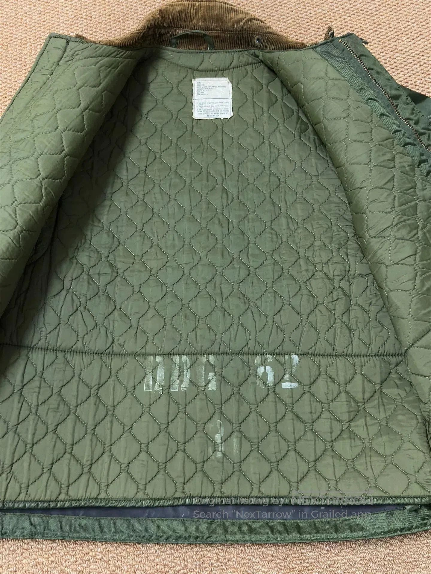 Alpha Industries Military Style A-1 Deck Jacket. Size US M / EU 48-50 / 2 - 3 Thumbnail