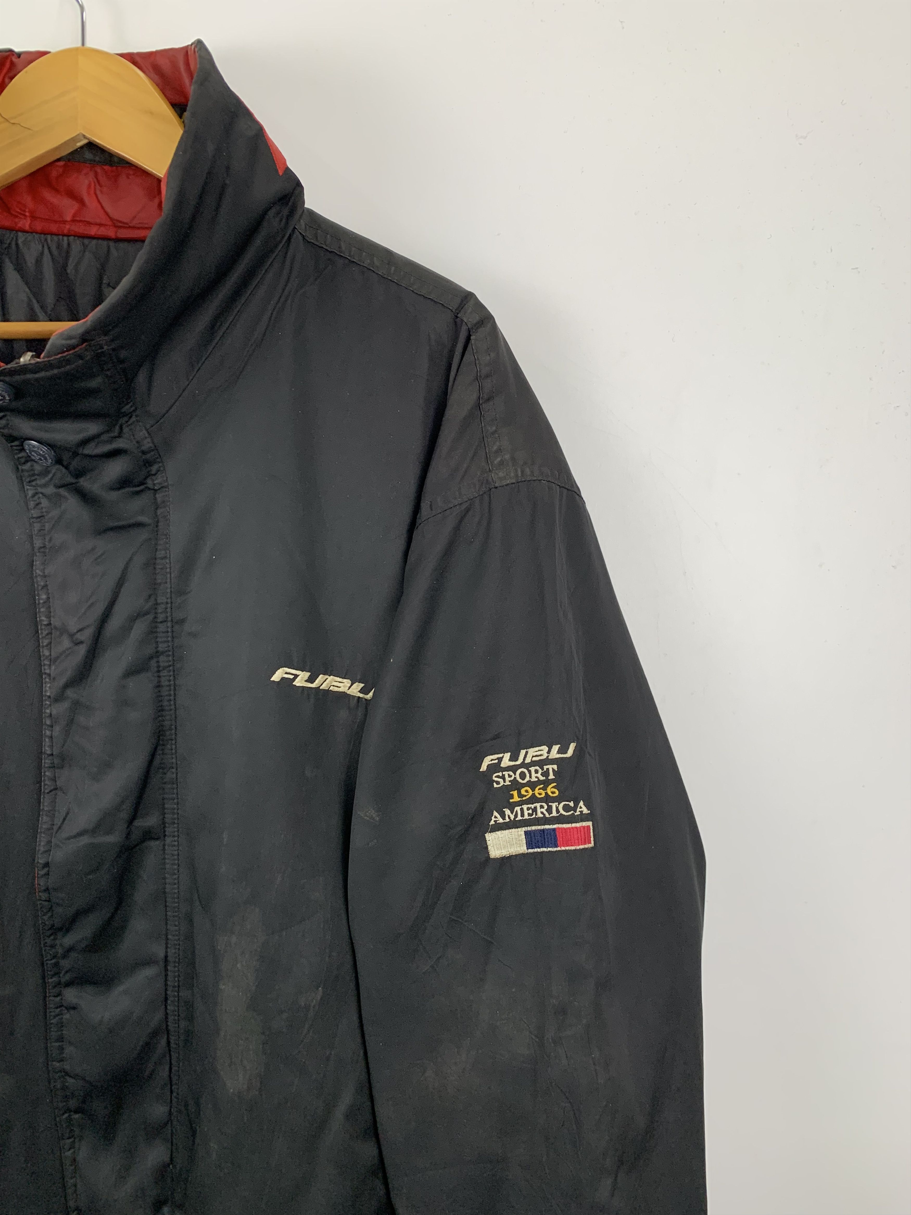 Fubu Vintage 90s Fubu Sports Zipper Light Jacket J0809 Size US L / EU 52-54 / 3 - 6 Thumbnail