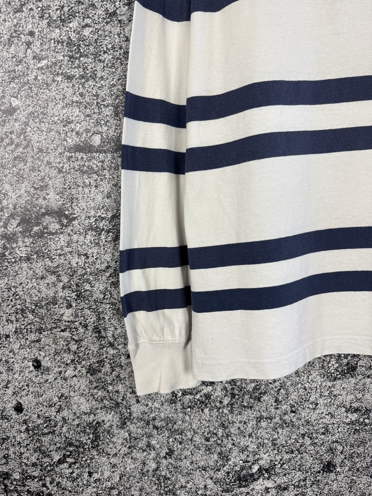 Gant Gant Vintage Rugby Shirt Striped Long Sleeve Polo Crest Logo Size US L / EU 52-54 / 3 - 15 Thumbnail