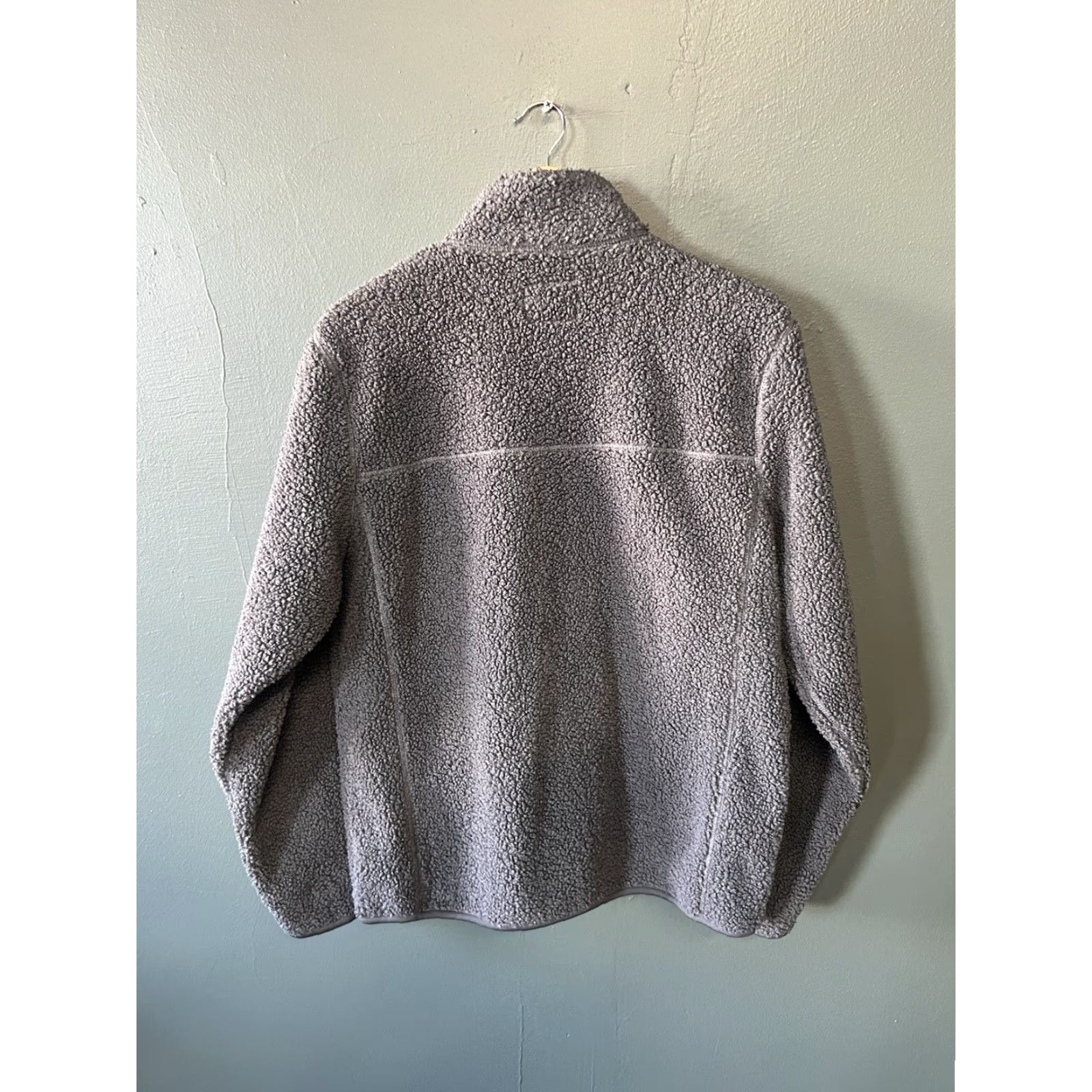 Wrangler Wrangler Jacket Mens Long Sleeve Fleece Full Zip Outdoor Gray Size S Size US S / EU 44-46 / 1 - 2 Thumbnail