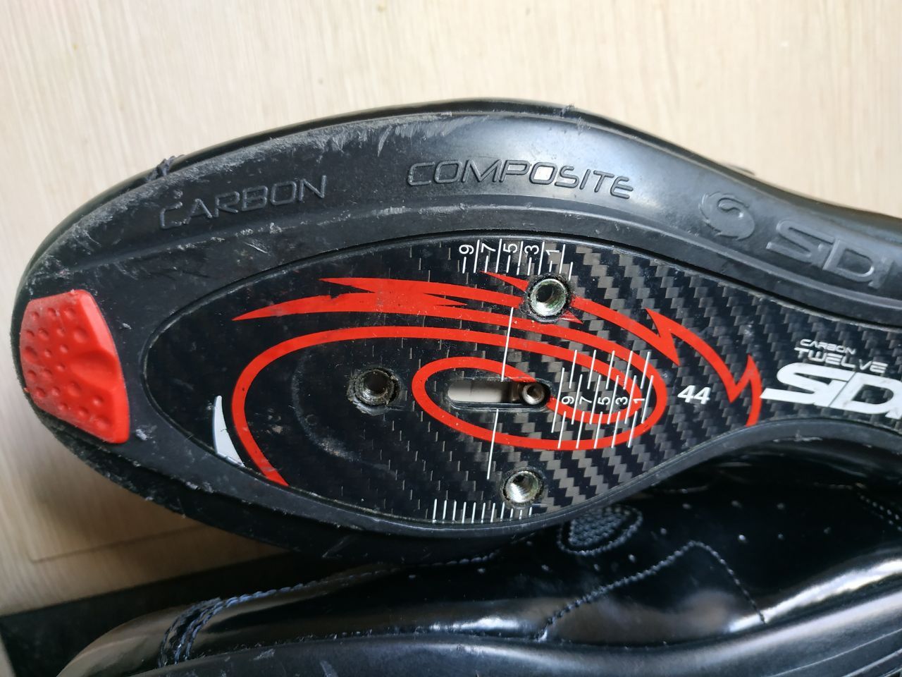 Sidi Sidi Ergo 5 Carbon Road Cycling Shoes Black - EU 44 / US 10 Size US 11 / EU 44 - 20 Thumbnail
