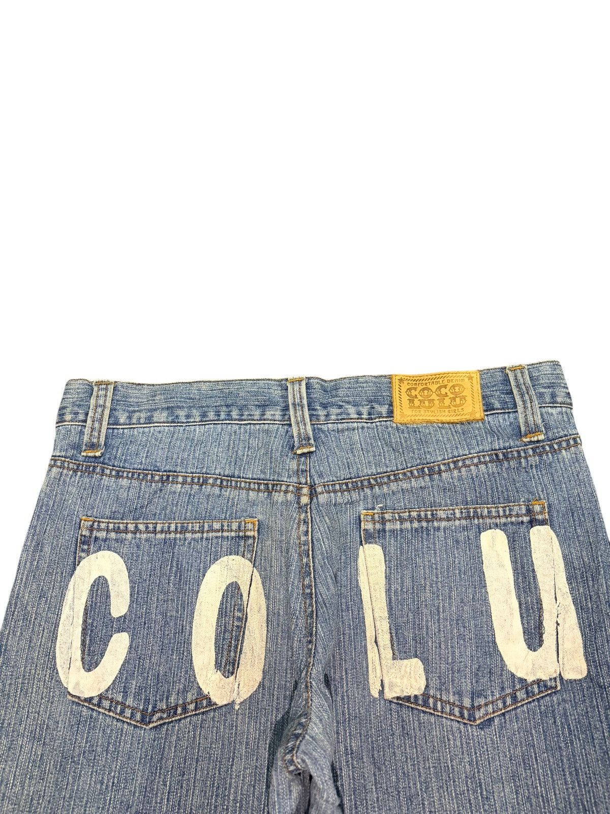 Diesel Vintage Cocolulu Faded Wash Distressed Loose Jeans Size 33" - 4 Thumbnail